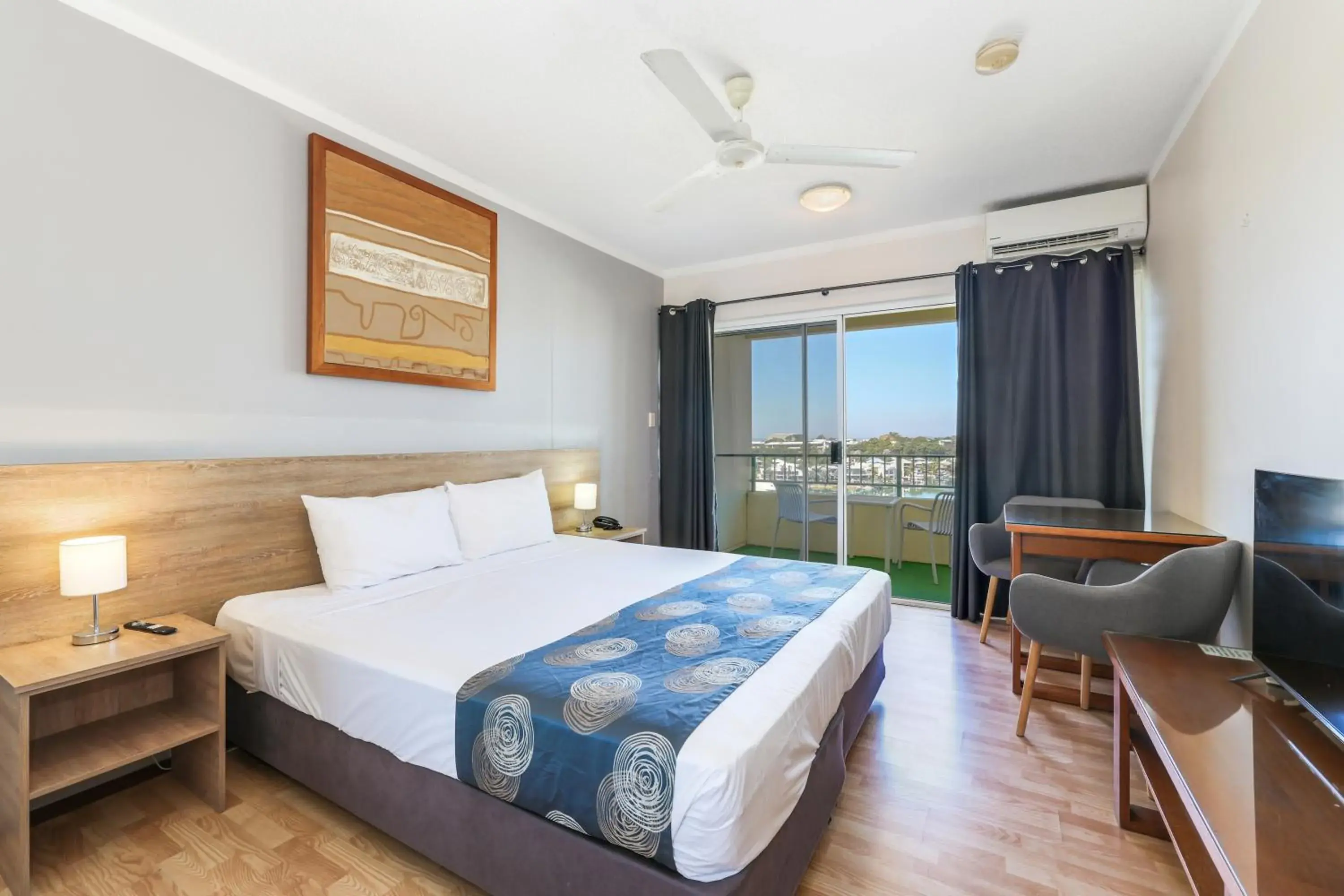 View (from property/room), Bed in Cullen Bay Resorts View (from property/room), Bed in Cullen Bay Resorts