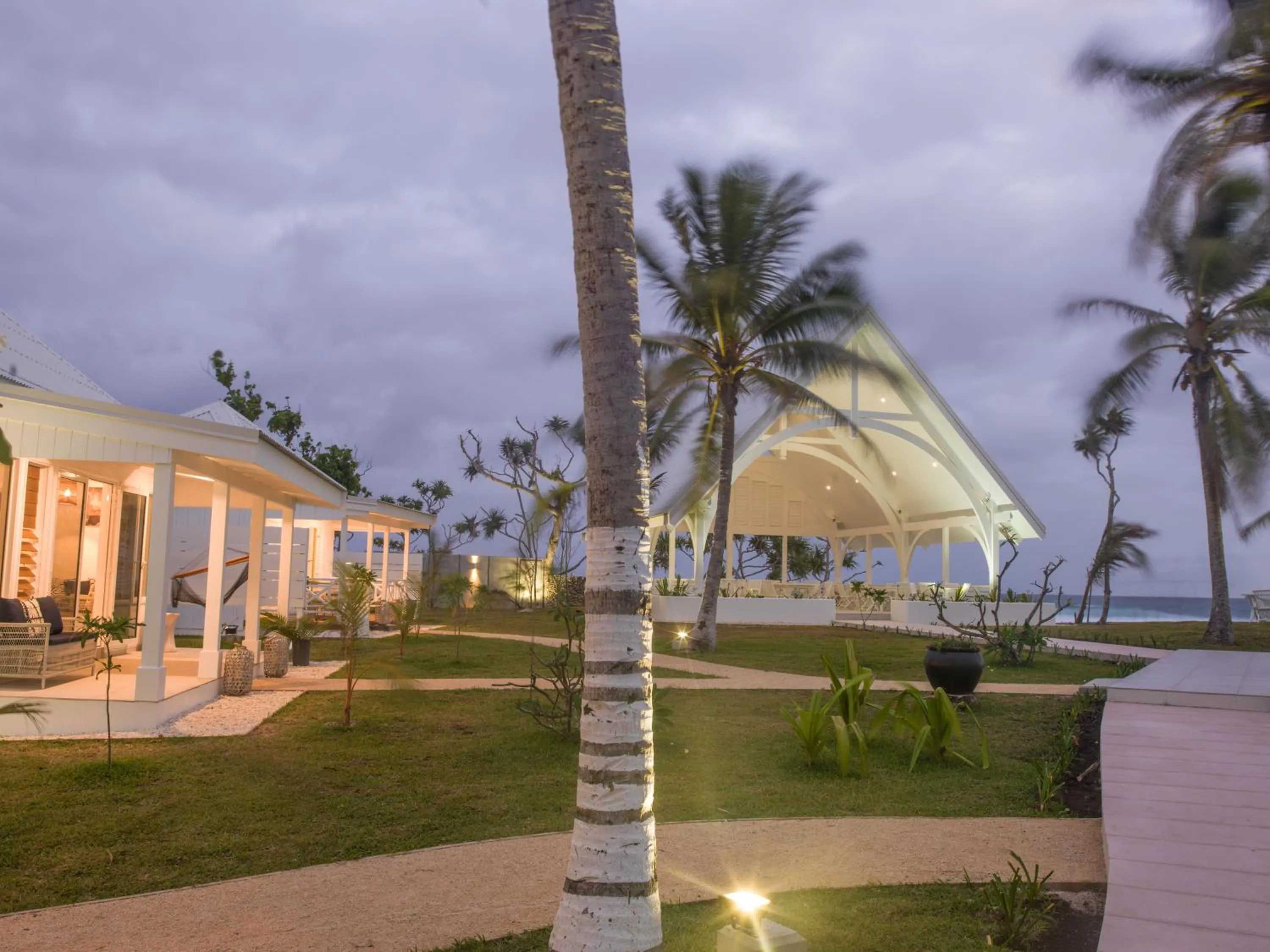 Patio in Tamanu on the Beach
