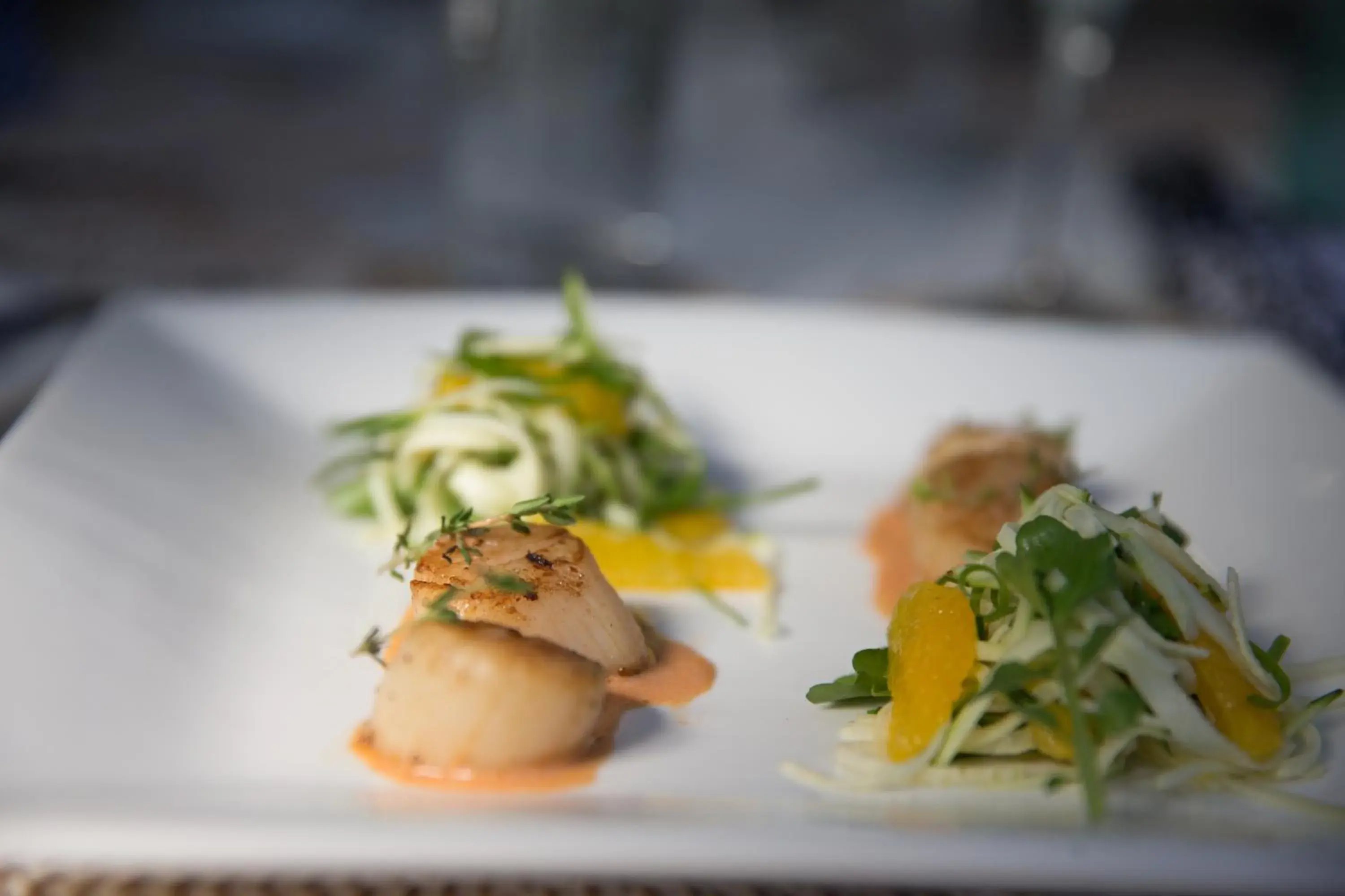 Food close-up in Tamanu on the Beach Food close-up in Tamanu on the Beach