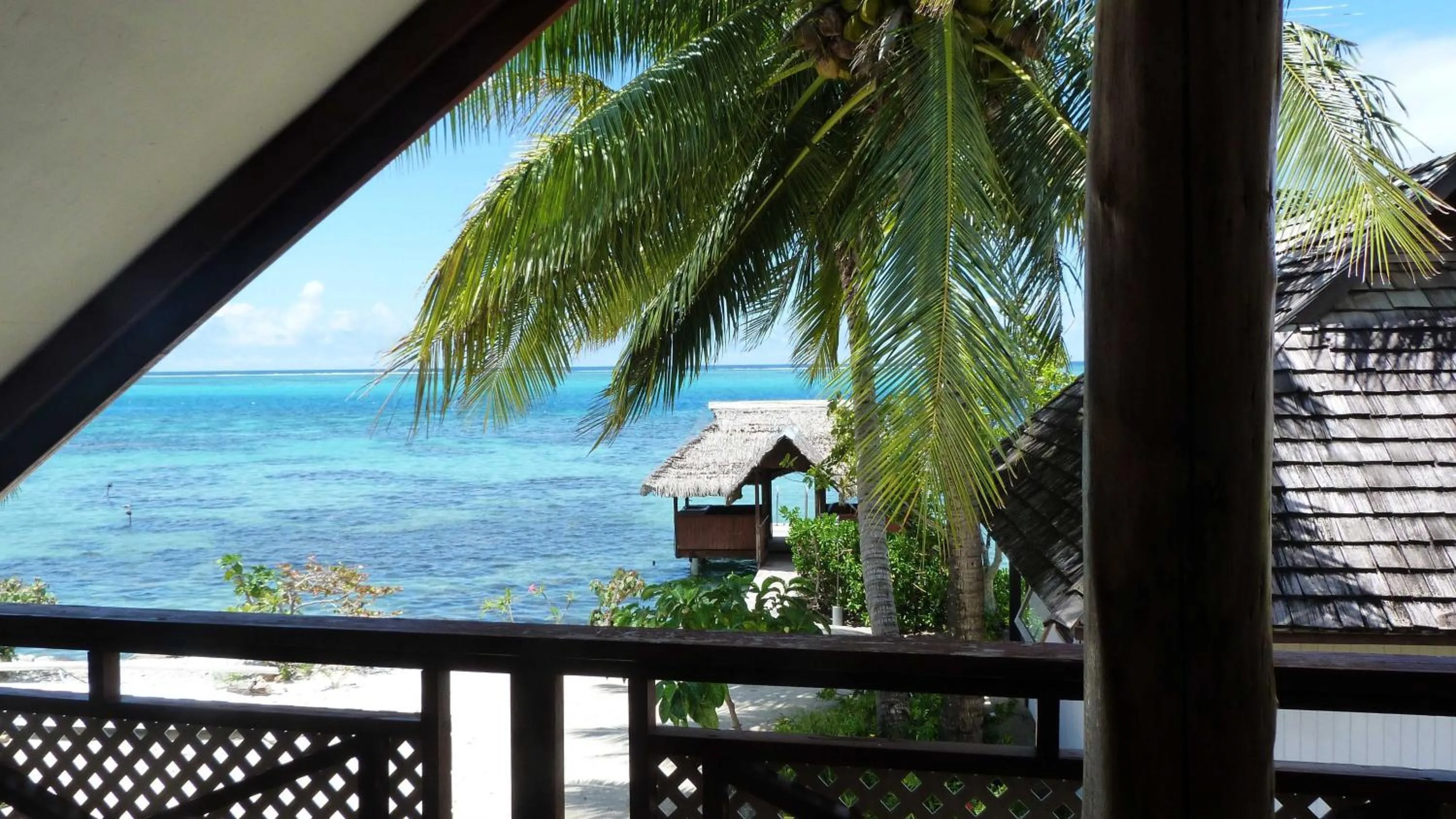 View (from property/room) in Pension Motu Iti