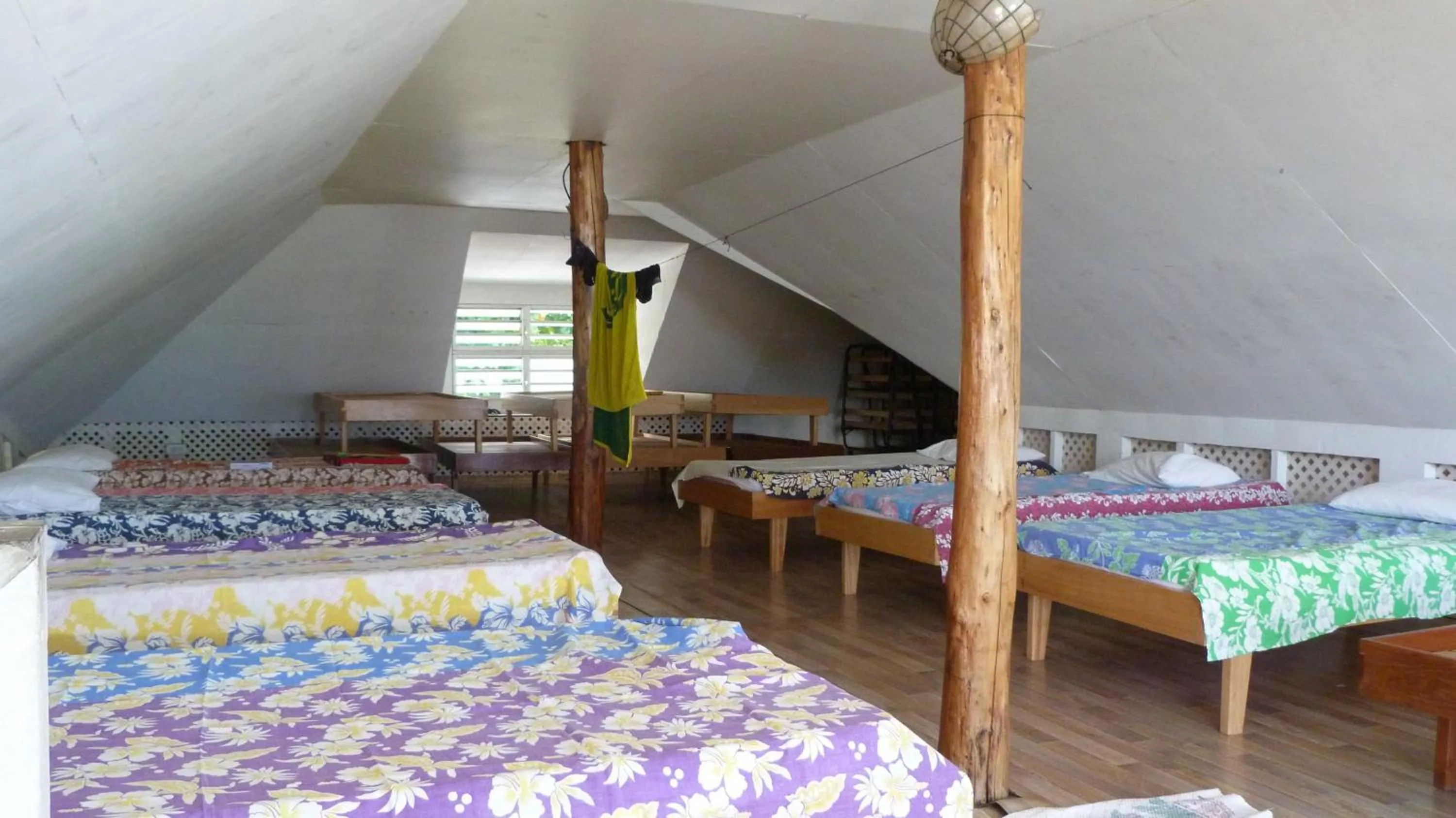 Bed in Pension Motu Iti