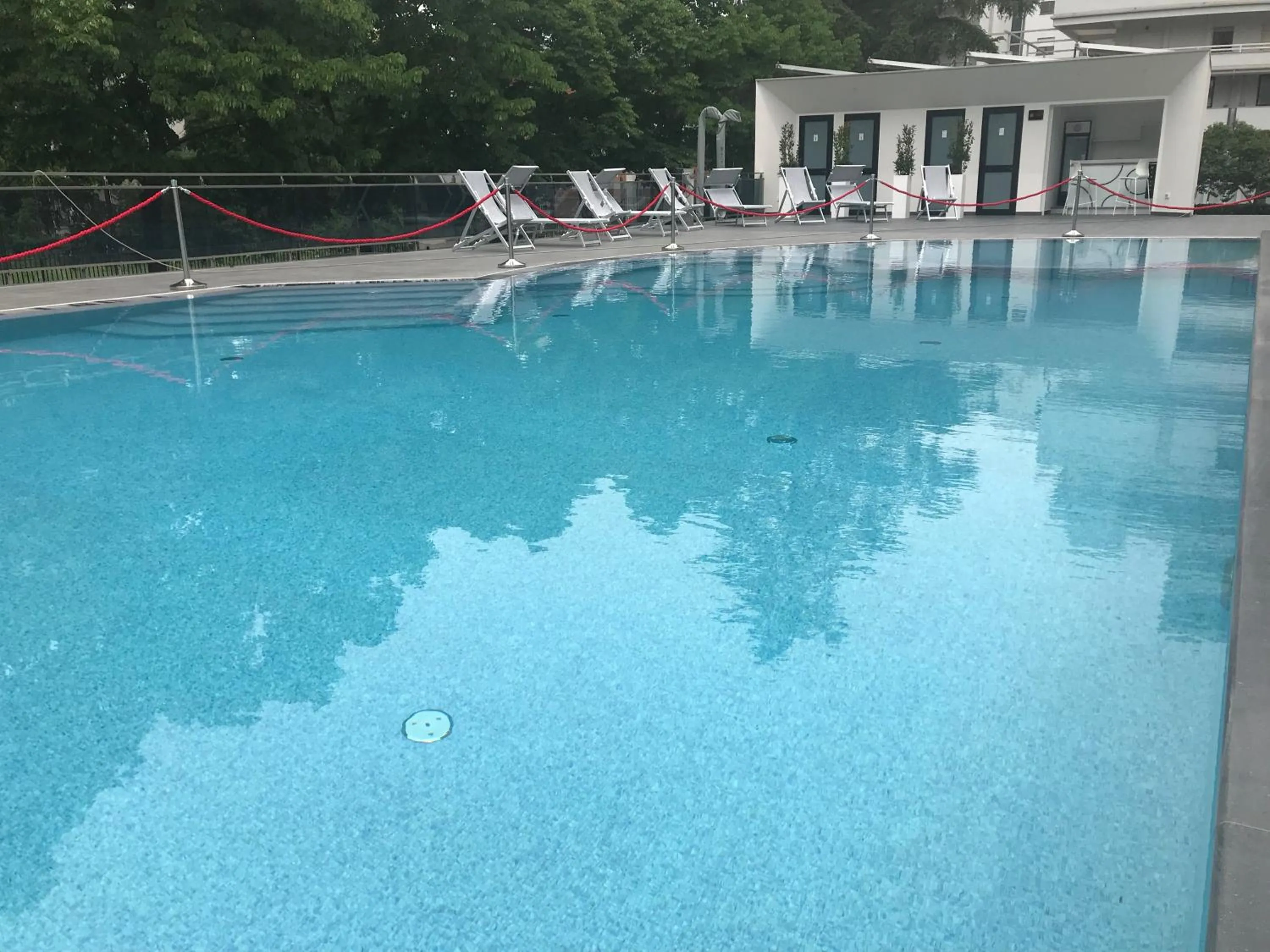 Pool view in DOMUS Grand Hotel