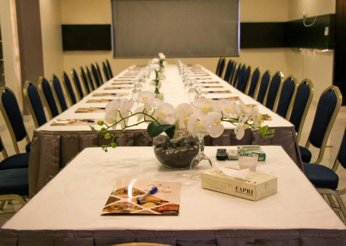 Meeting/conference room in Capri Hotel Suites