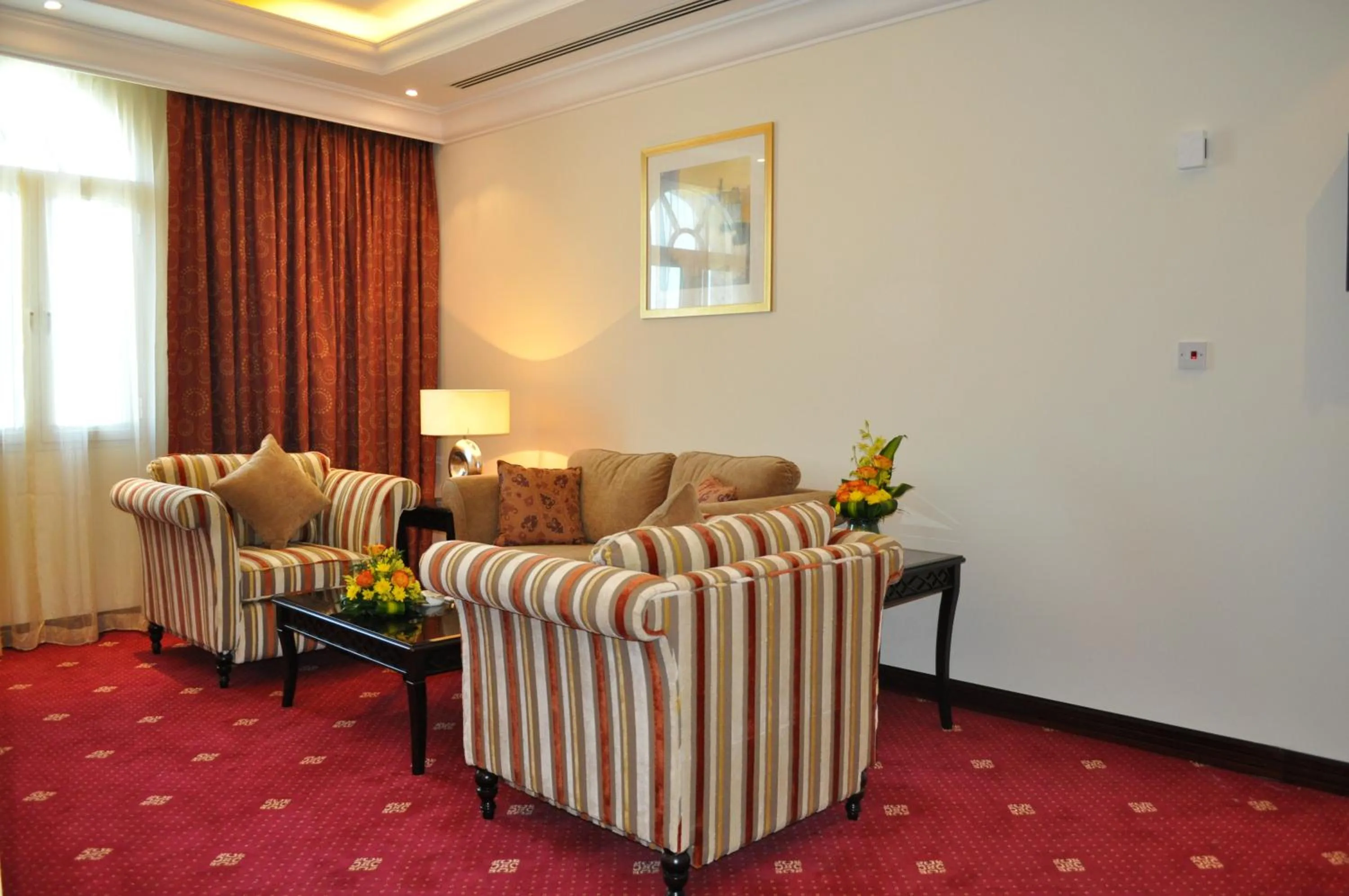 Living room in Musherib Hotel