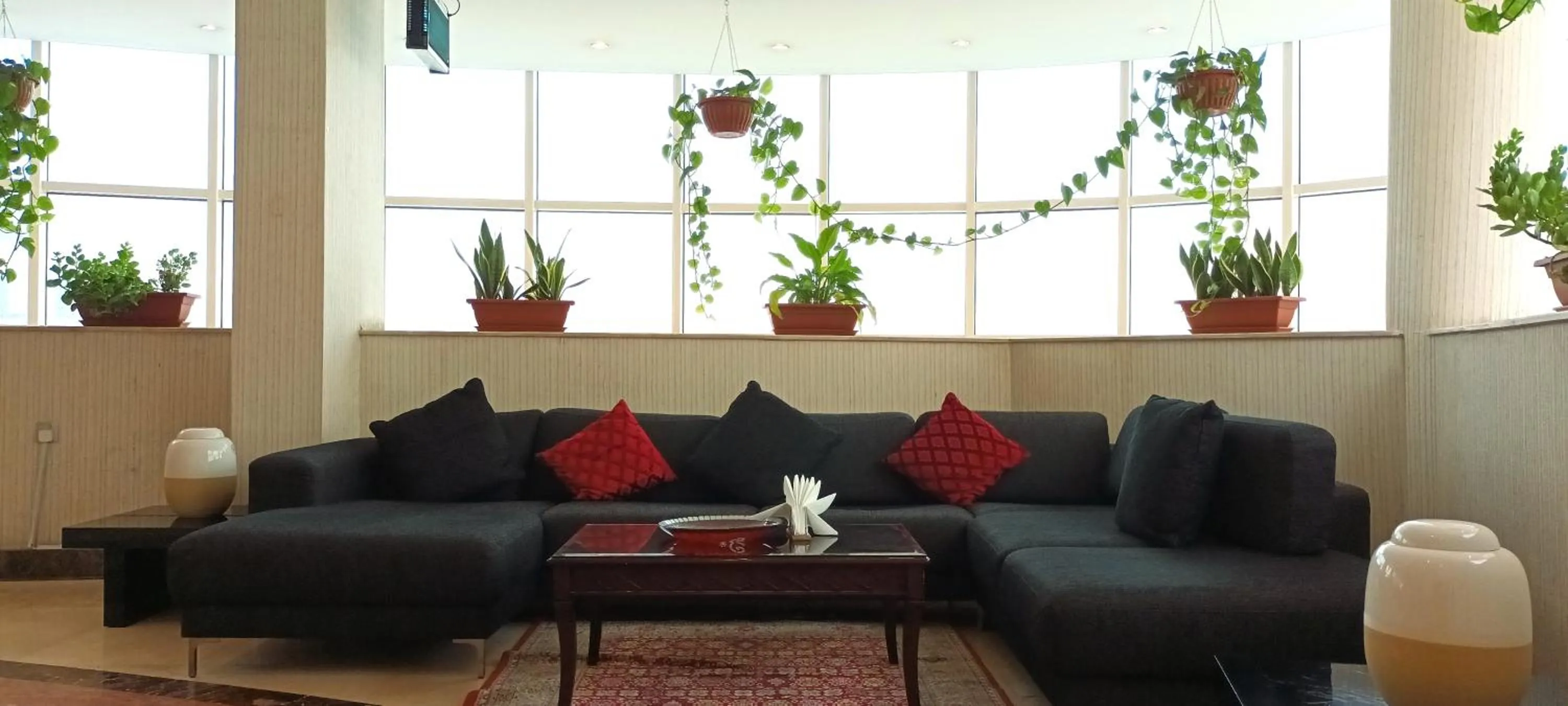 Coffee/tea facilities in Musherib Hotel