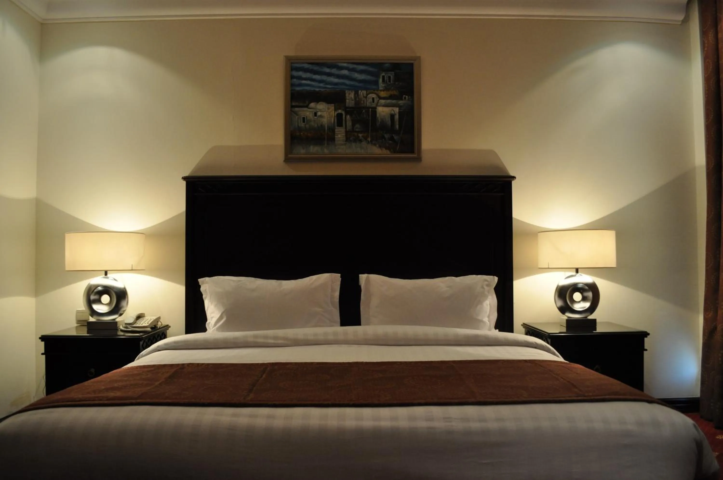 Bedroom, Bed in Musherib Hotel