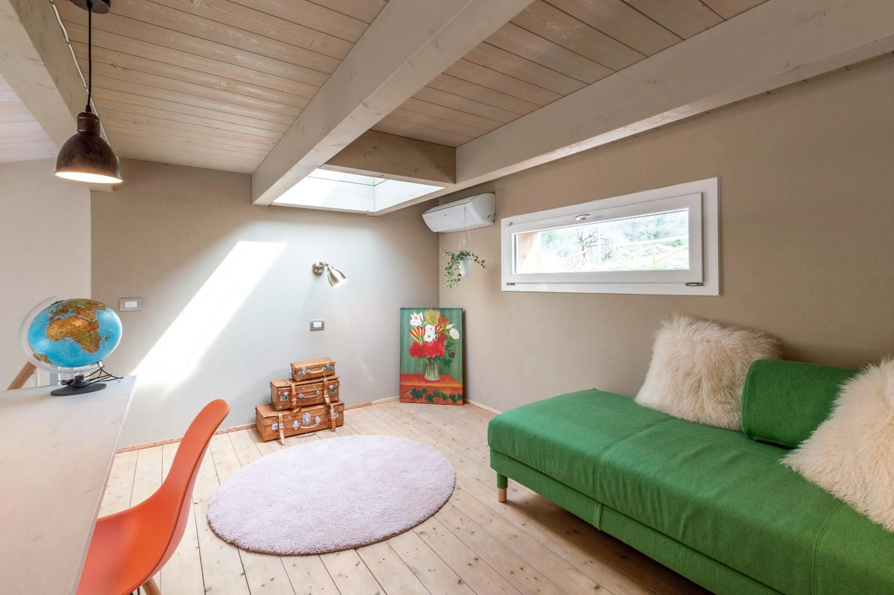 Bed in L'ALBEROCASA Eco Residence