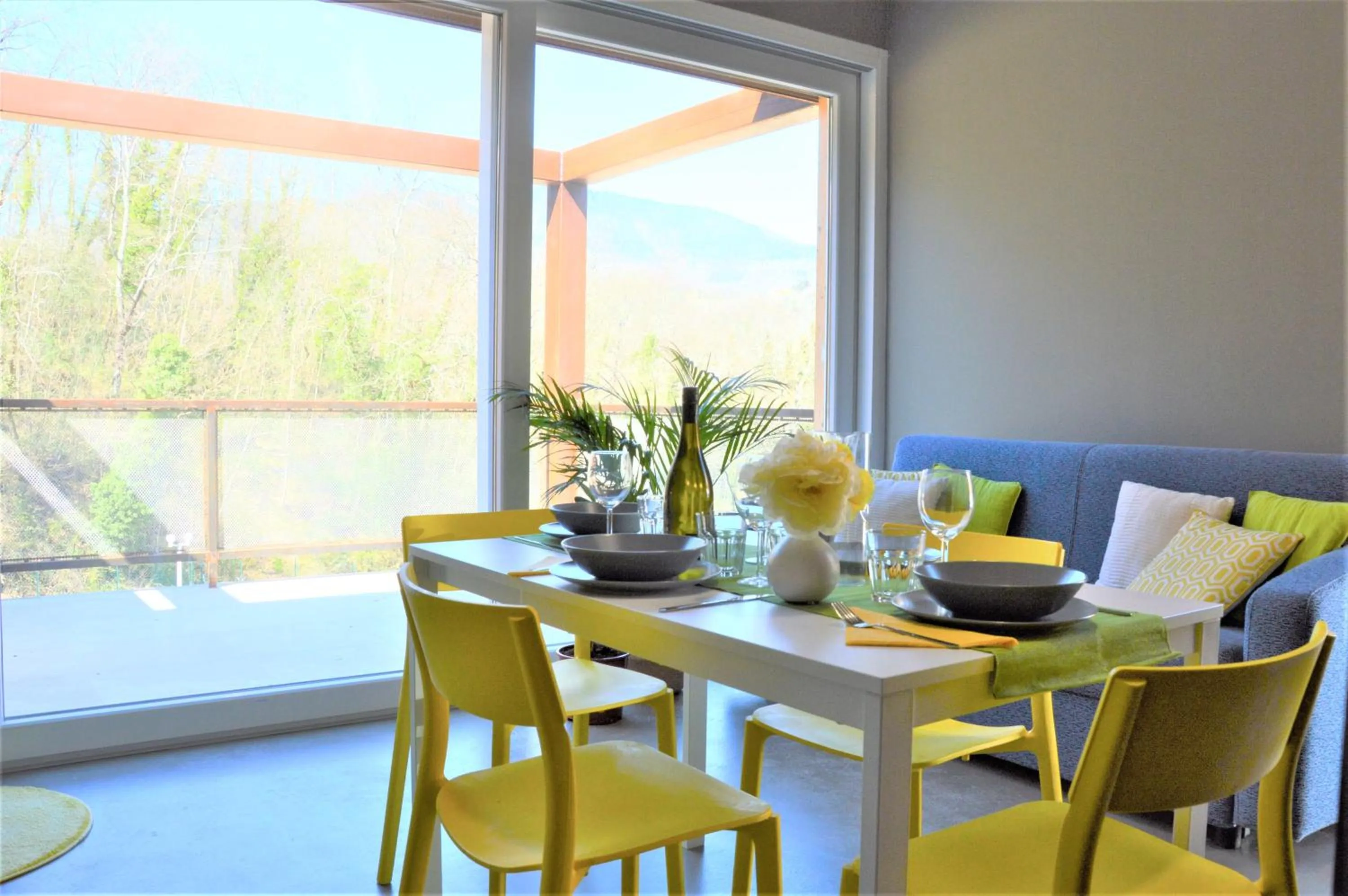 Dining area in L'ALBEROCASA Eco Residence