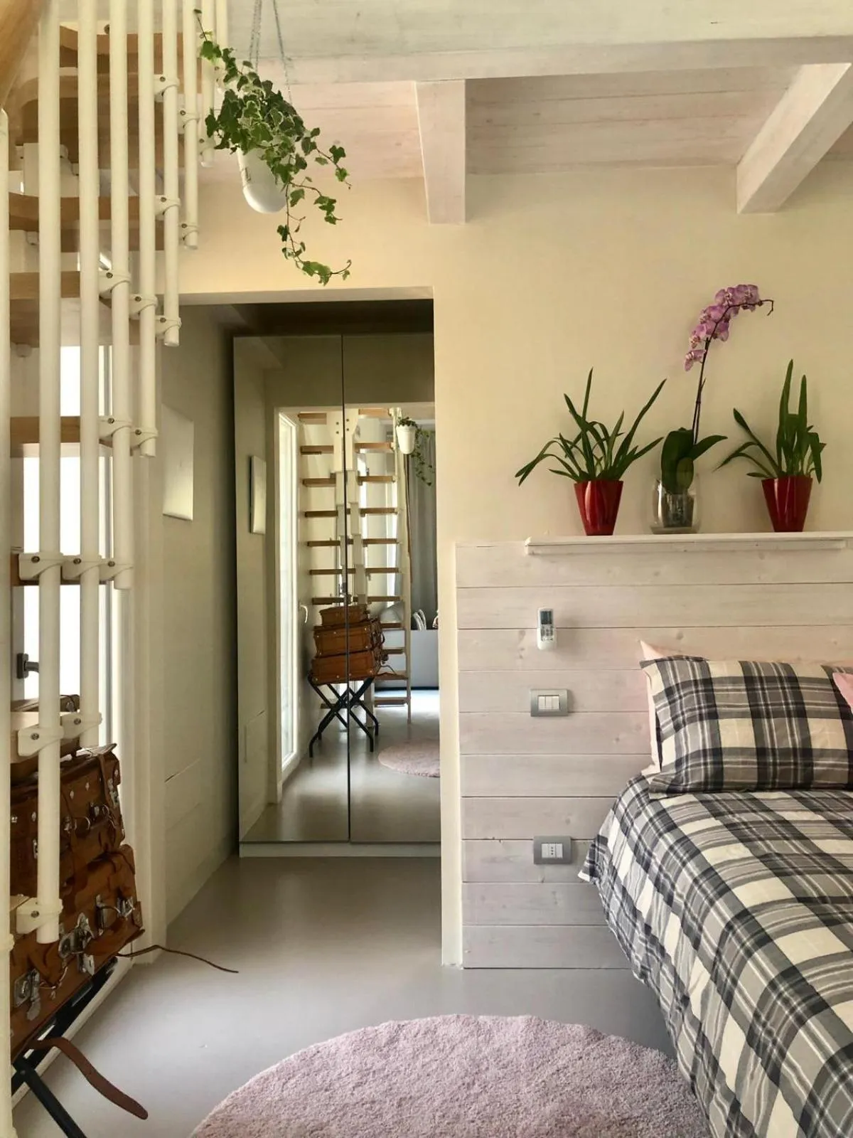 Bed in L'ALBEROCASA Eco Residence