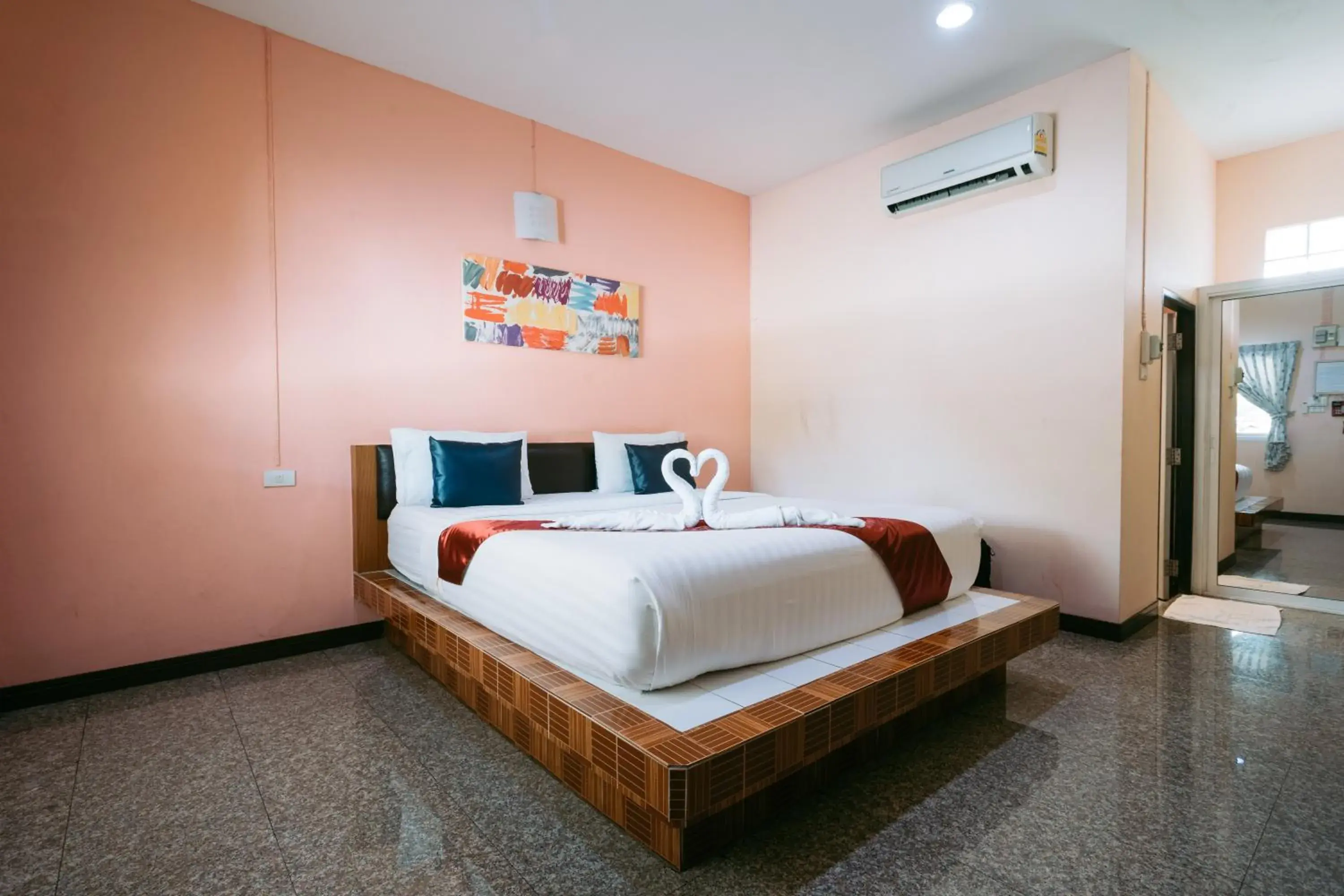 Bedroom, Bed in Jintana Resort Bedroom, Bed in Jintana Resort