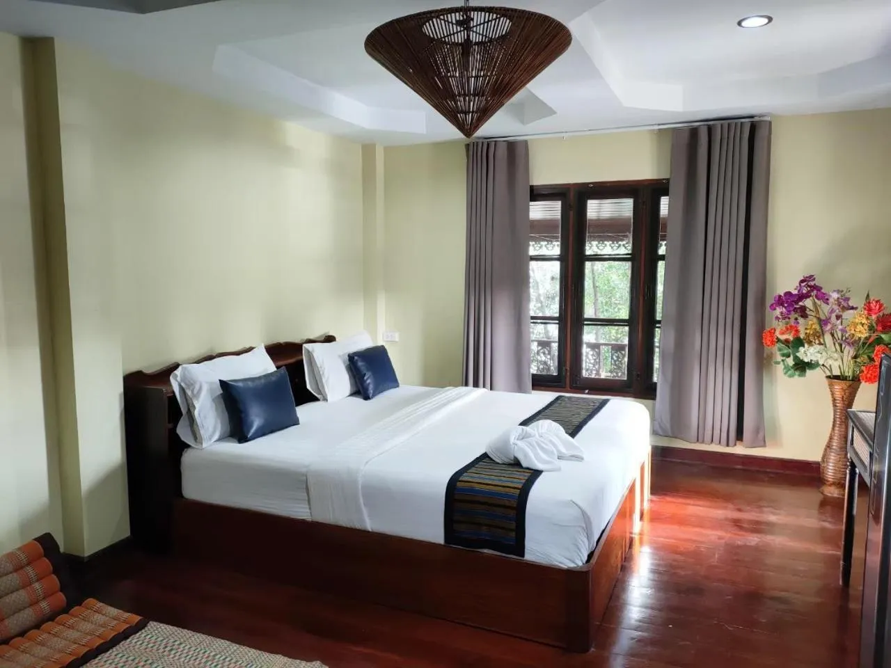 Bed in Jintana Resort