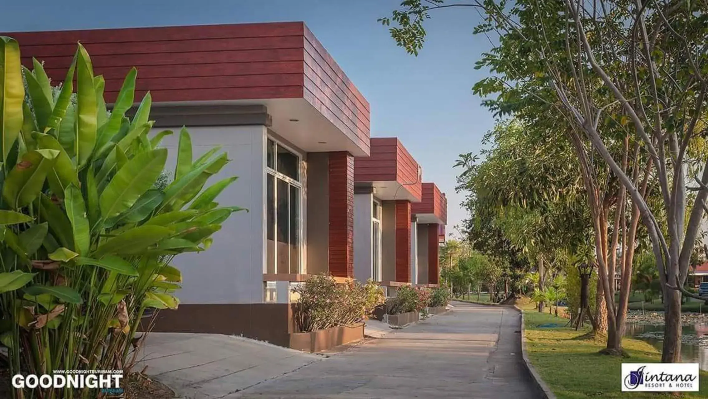 Property building in Jintana Resort Property building in Jintana Resort