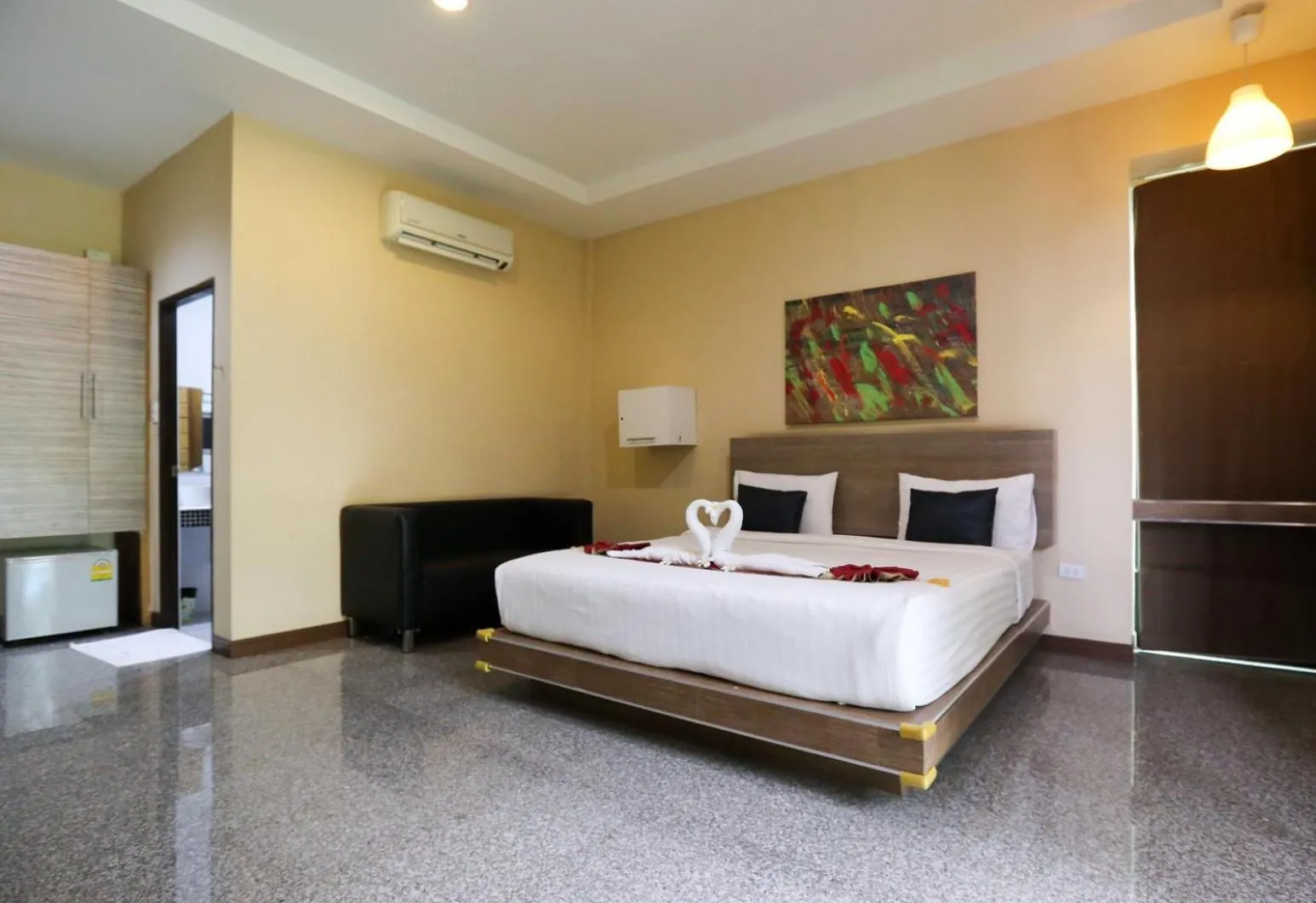 Bed in Jintana Resort