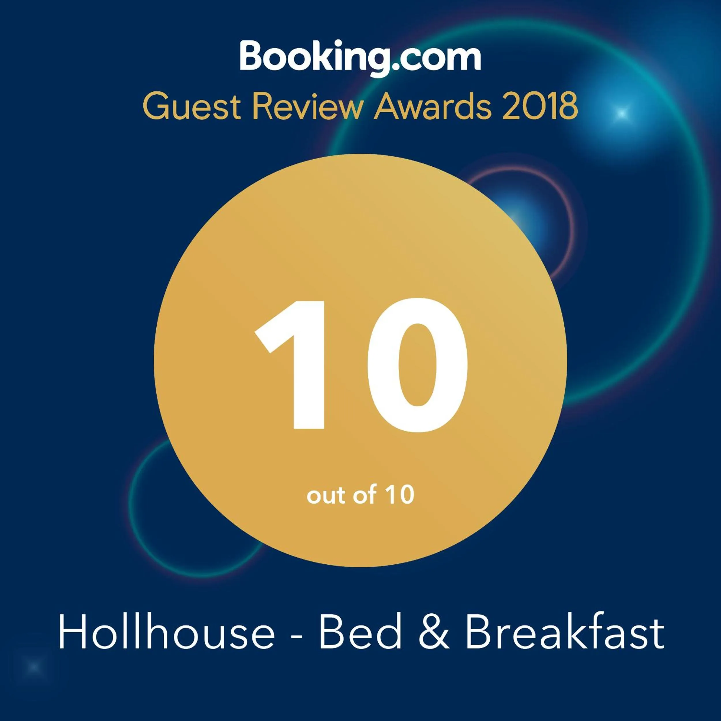 Certificate/Award in Hollhouse - Bed & Breakfast