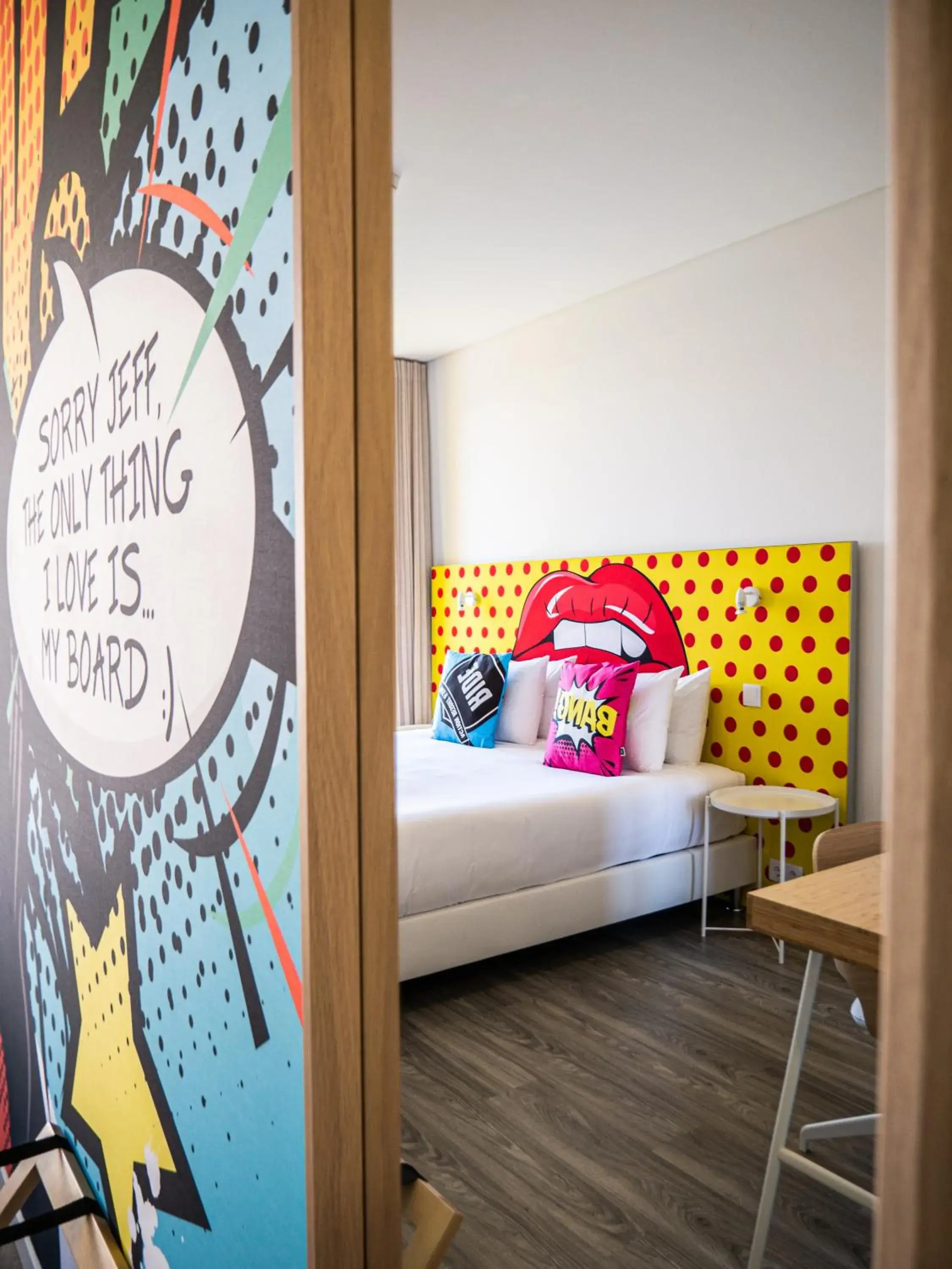 Photo of the whole room, Bed in RIDE Surf Resort & Spa Peniche Photo of the whole room, Bed in RIDE Surf Resort & Spa Peniche