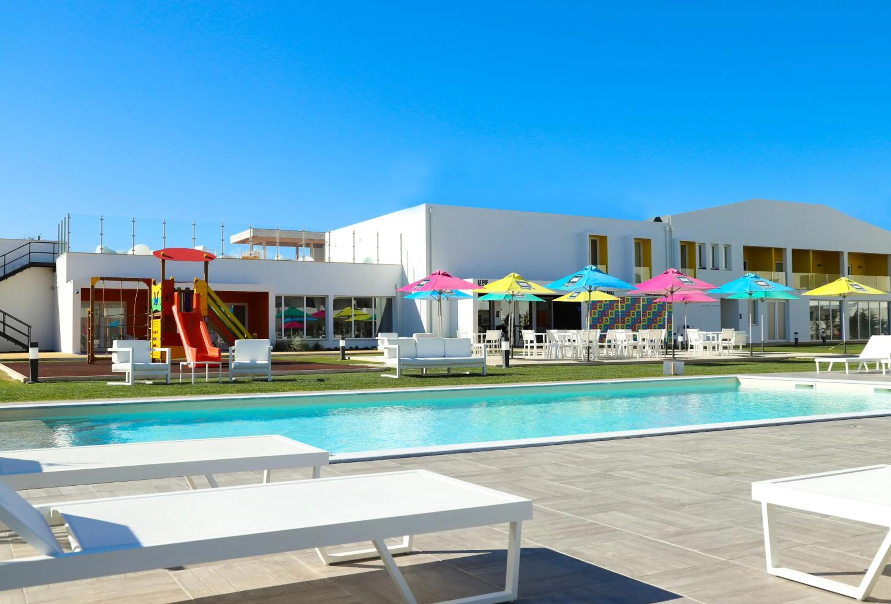 Swimming pool in RIDE Surf Resort & Spa Peniche