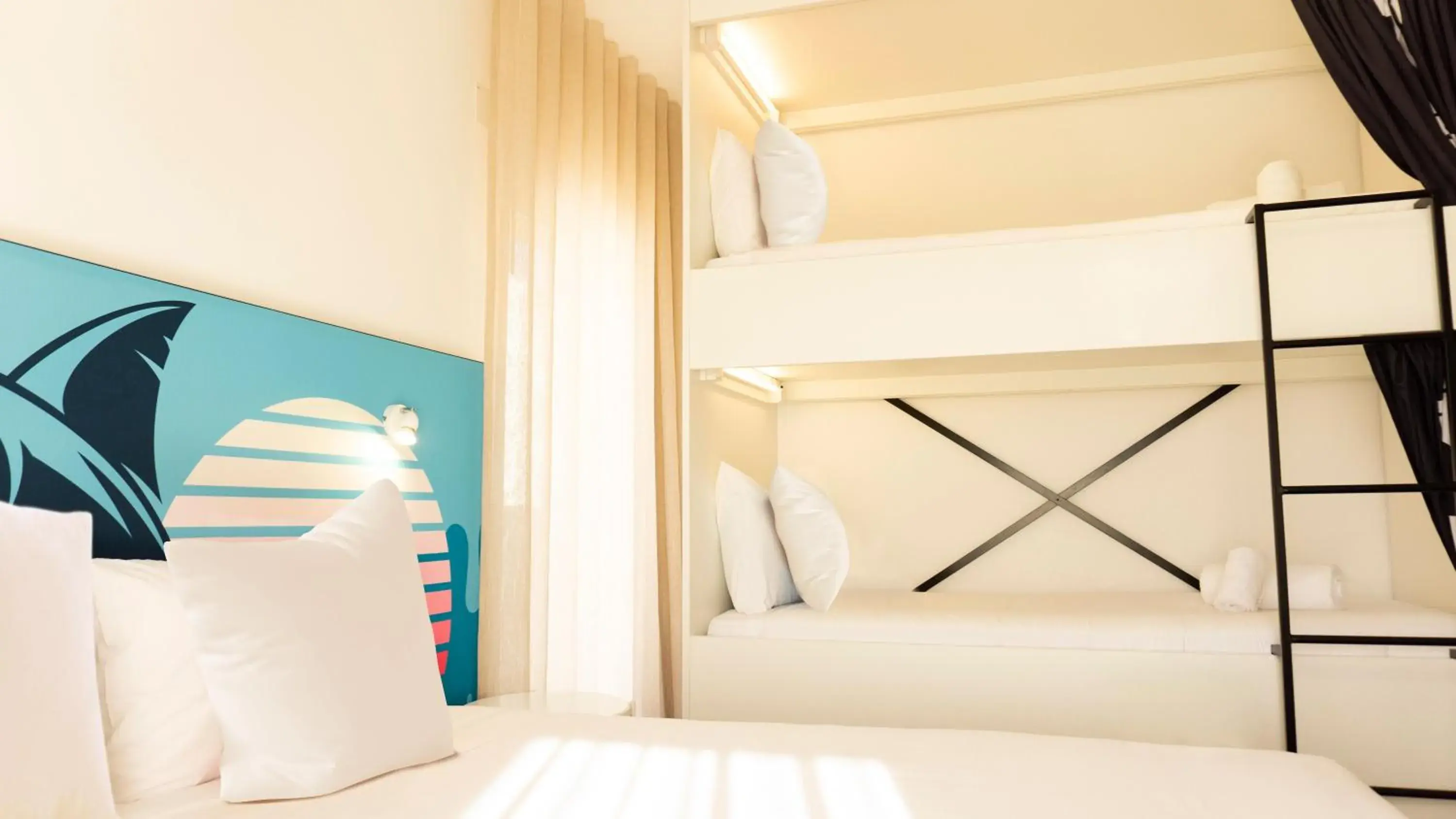 Bedroom, Bed in RIDE Surf Resort & Spa Peniche Bedroom, Bed in RIDE Surf Resort & Spa Peniche