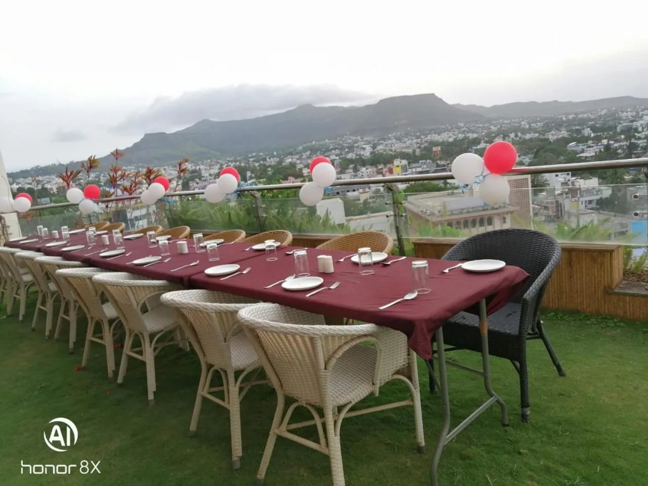 Balcony/Terrace in Hotel Maharaja Regency