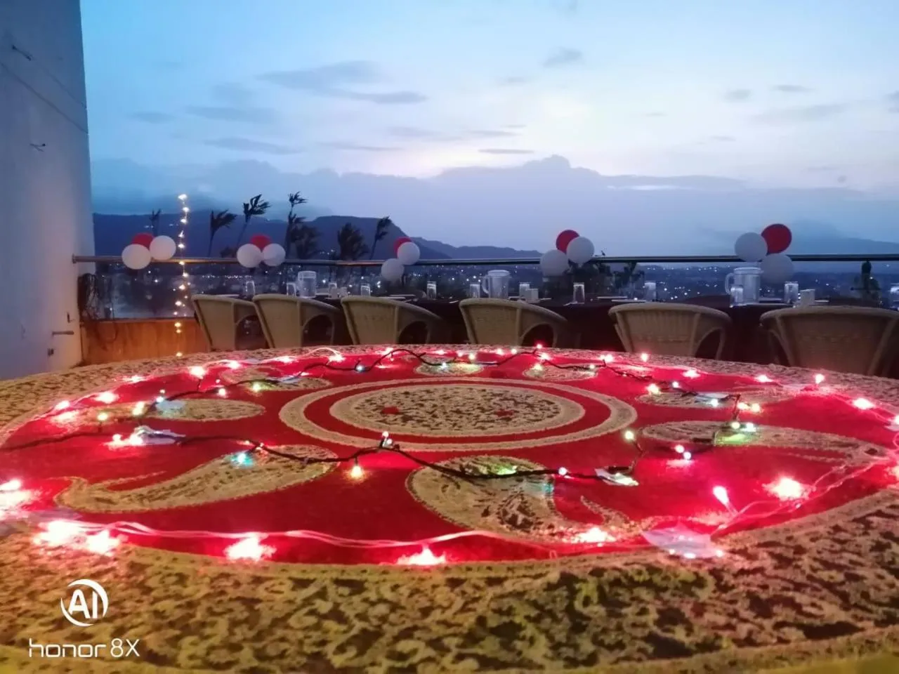 Balcony/Terrace in Hotel Maharaja Regency