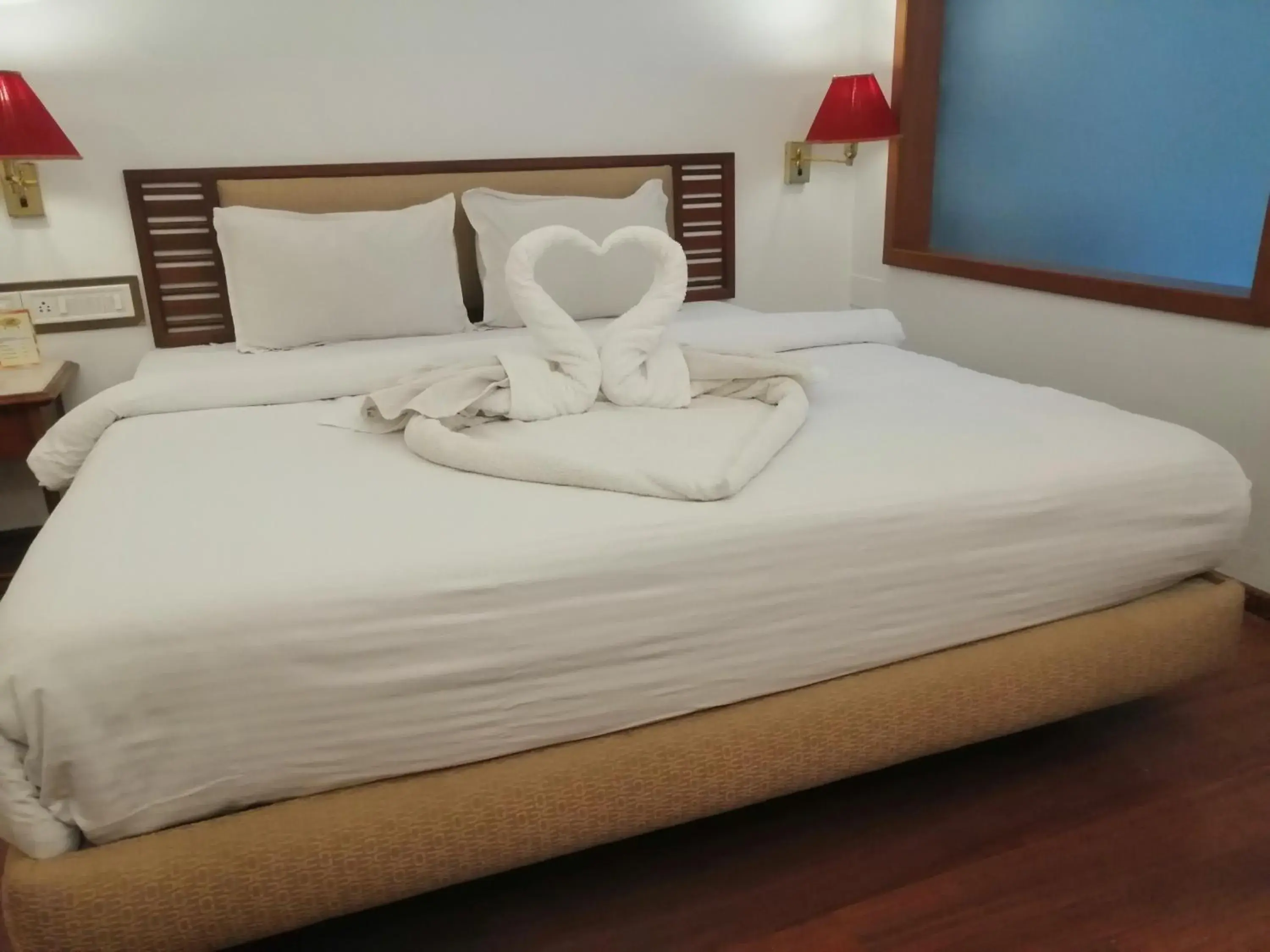 Bed in Hotel Maharaja Regency Bed in Hotel Maharaja Regency