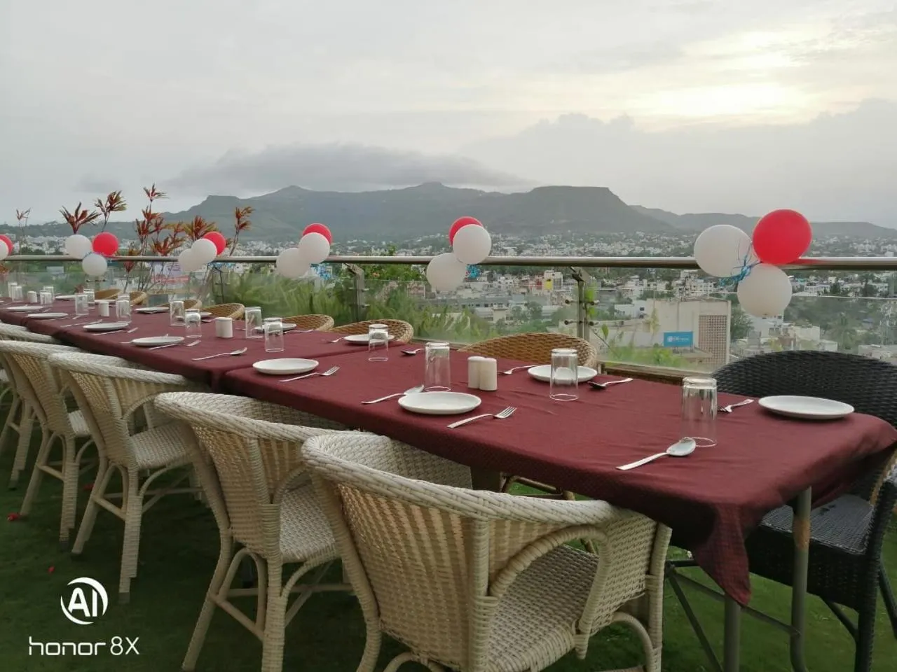 Balcony/Terrace in Hotel Maharaja Regency