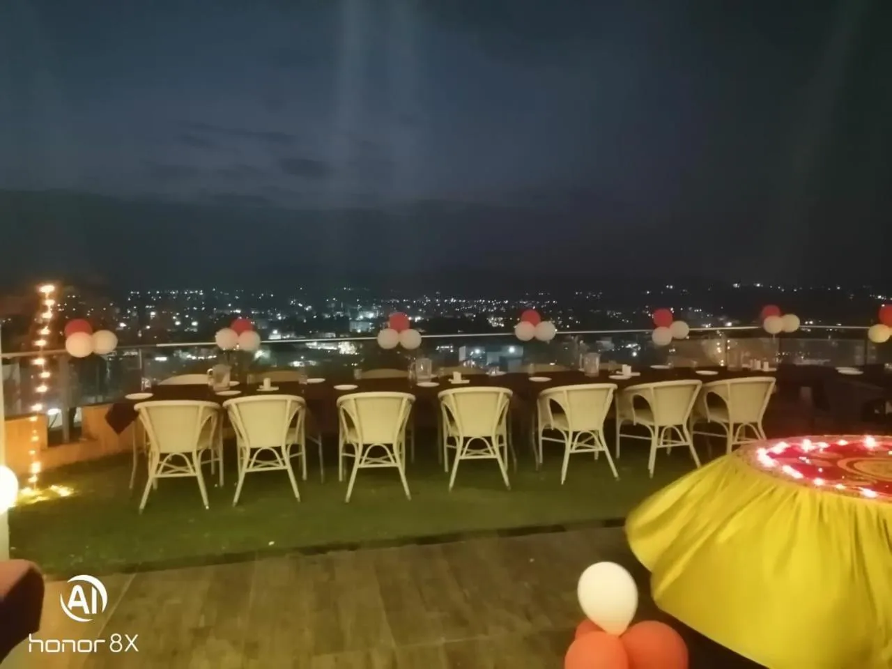 Balcony/Terrace in Hotel Maharaja Regency