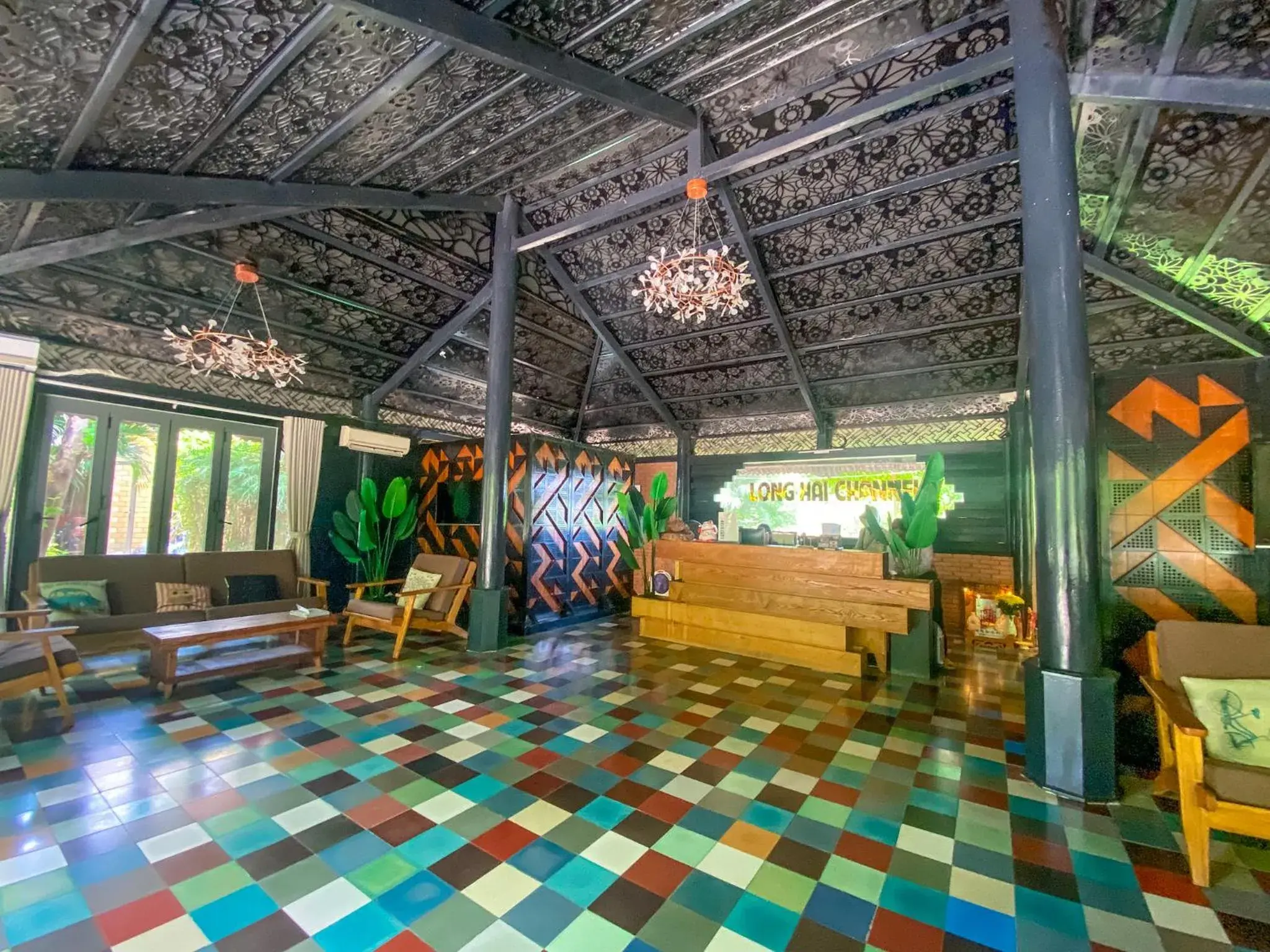 Lobby or reception in Long Hải Channel Beach Resort Lobby or reception in Long Hải Channel Beach Resort