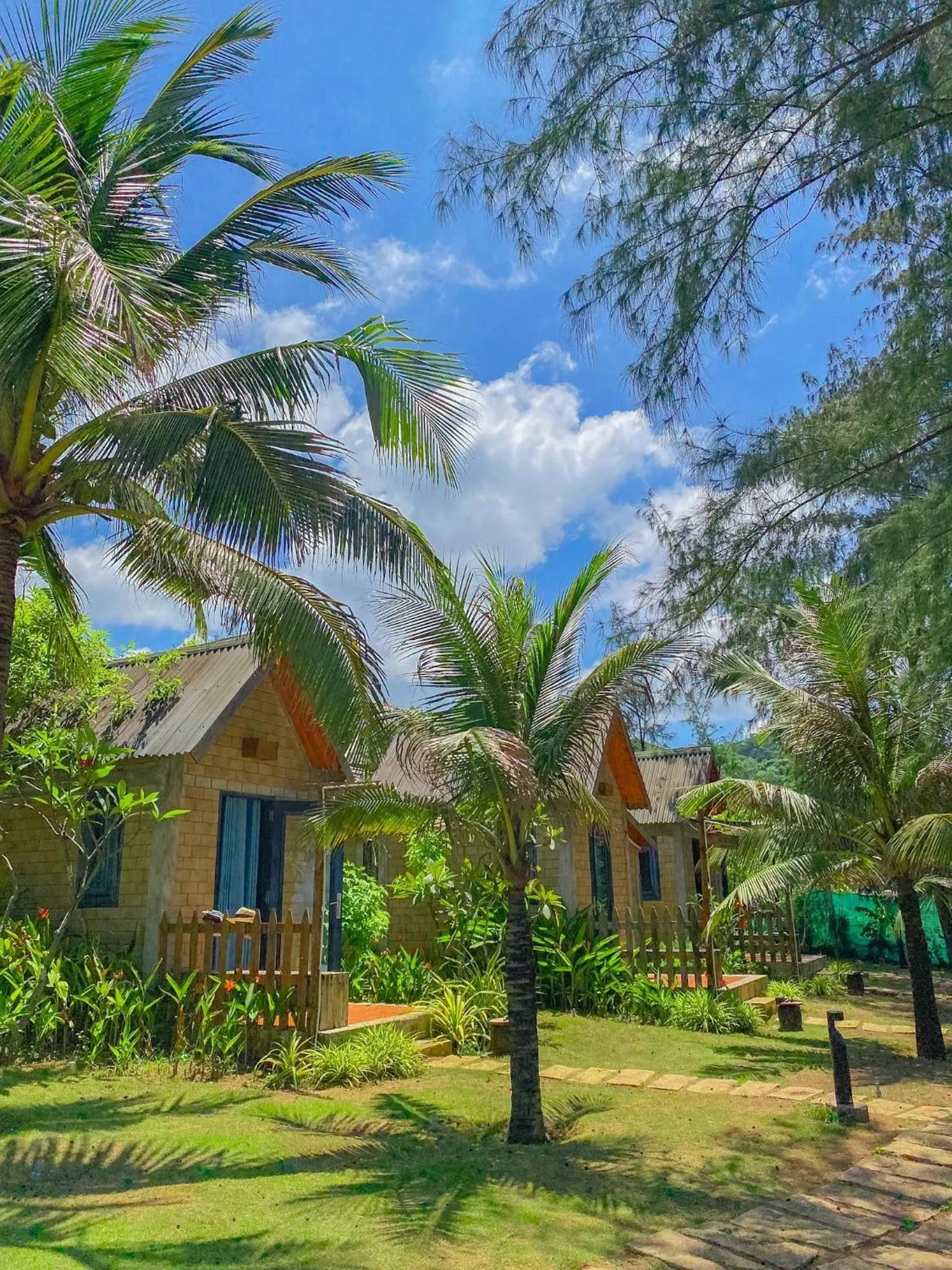Natural landscape in Long Hải Channel Beach Resort