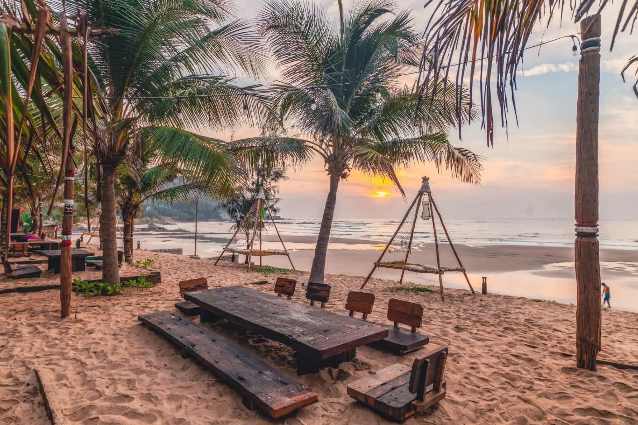 Sunrise in Long Hải Channel Beach Resort