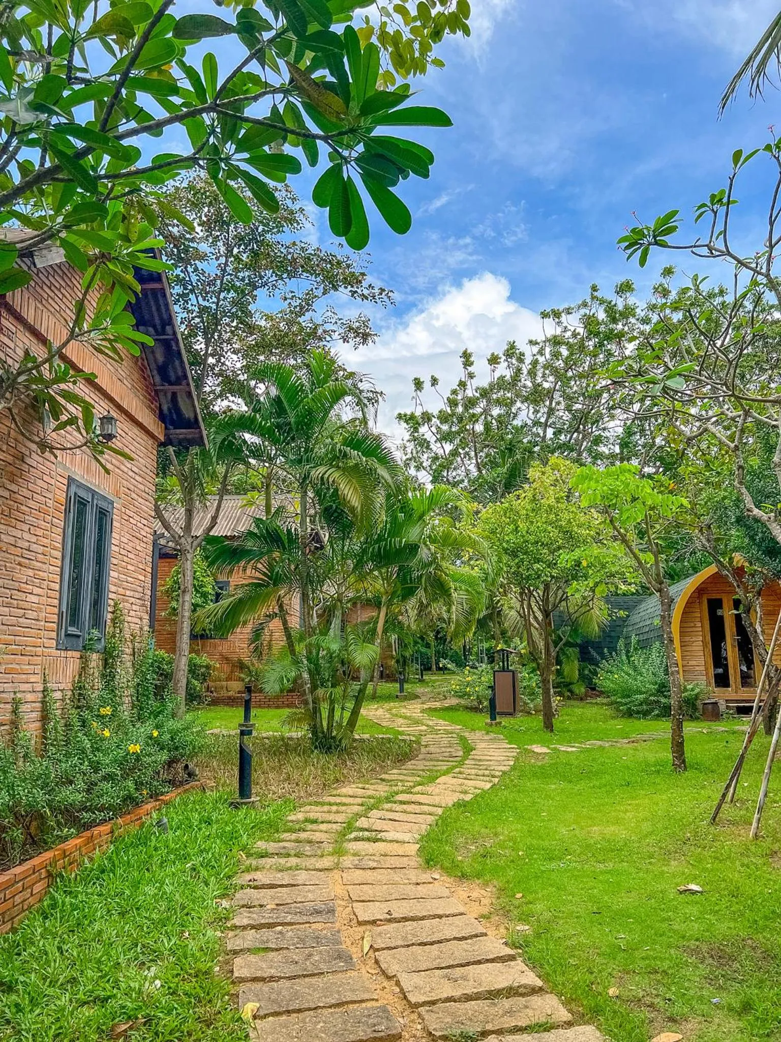 Garden in Long Hải Channel Beach Resort