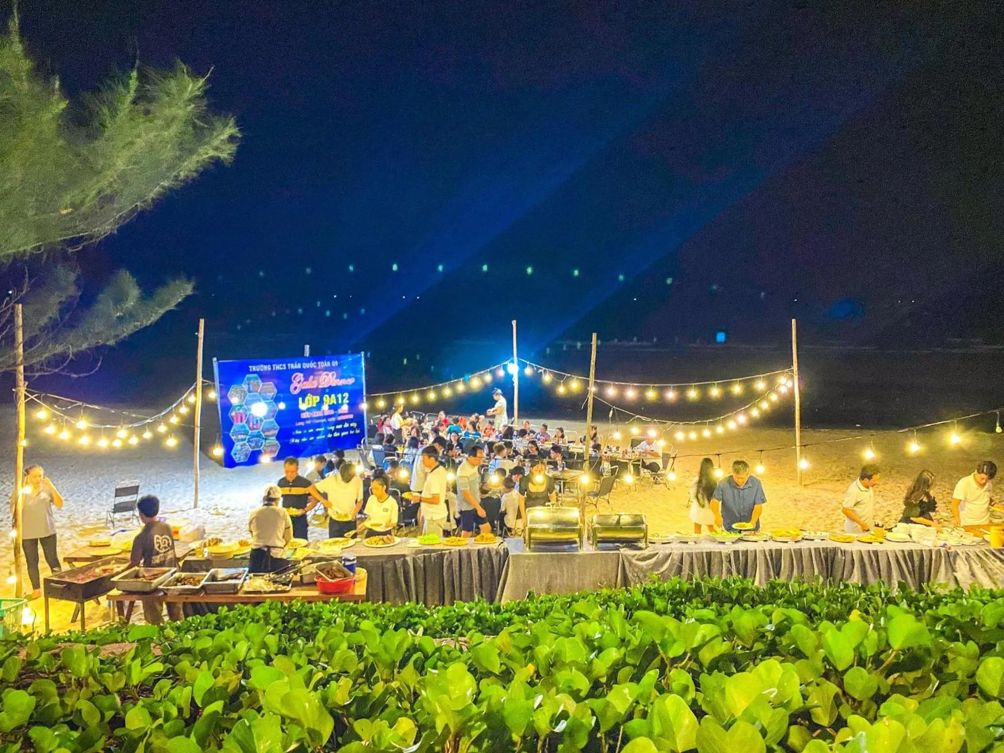 BBQ facilities in Long Hải Channel Beach Resort