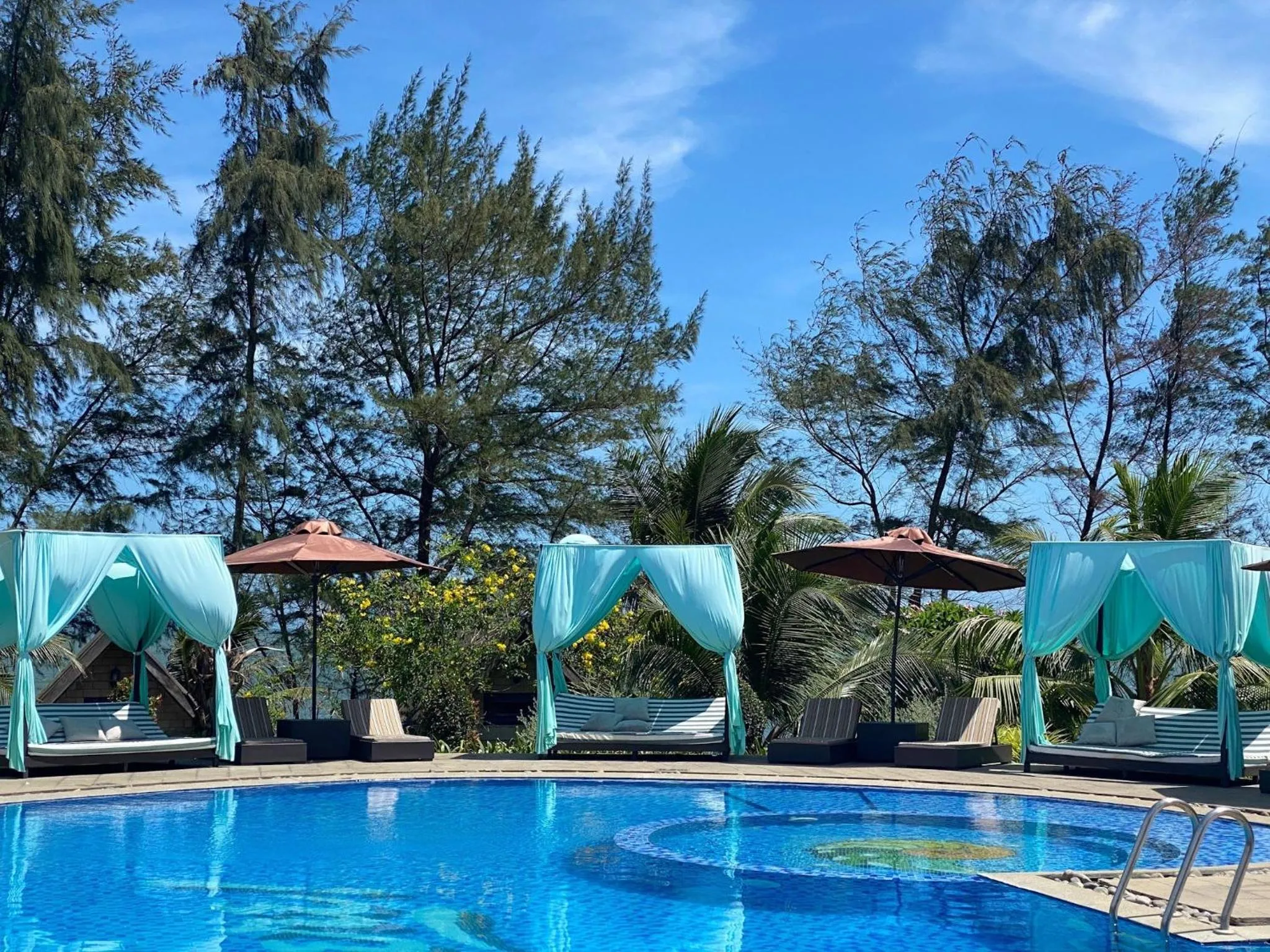 Swimming pool in Long Hải Channel Beach Resort