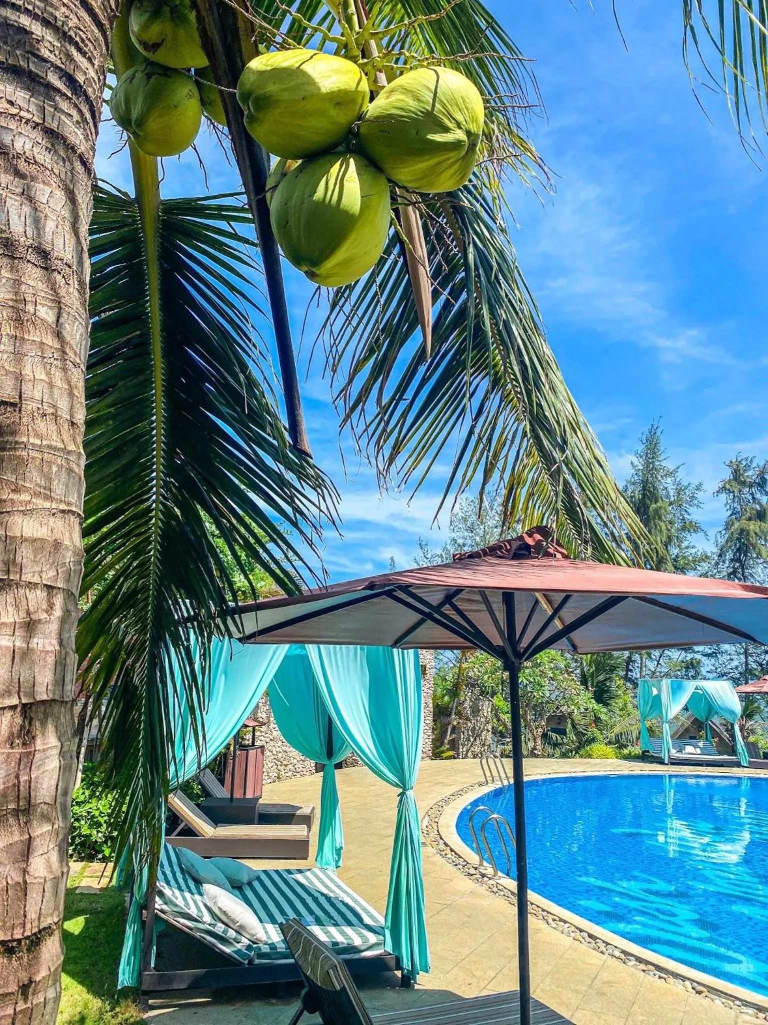 Swimming pool in Long Hải Channel Beach Resort