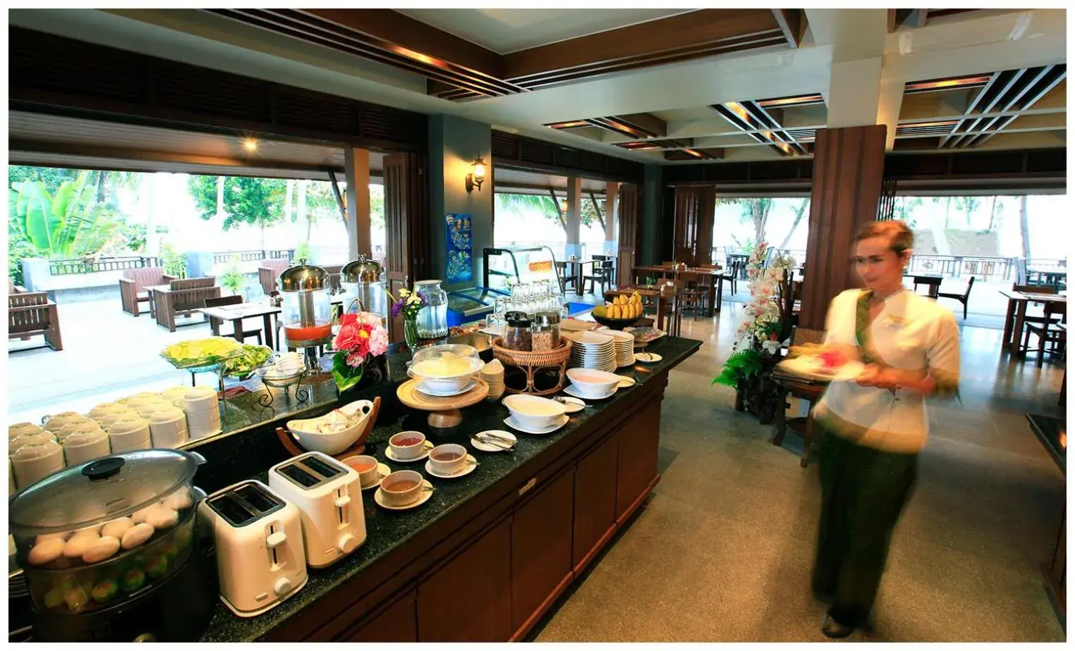 Breakfast in Maehaad Bay Resort - SHA Plus Breakfast in Maehaad Bay Resort - SHA Plus