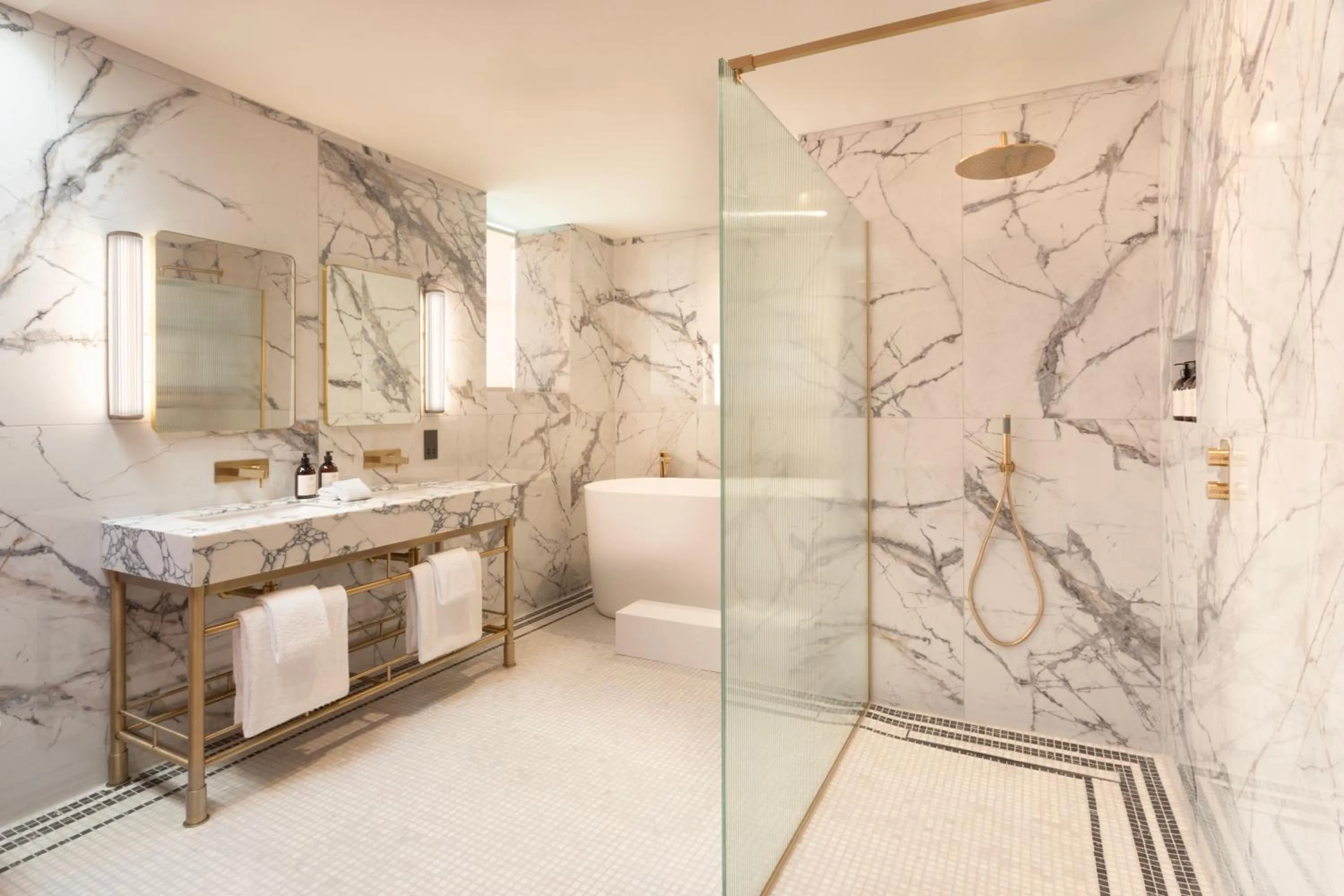 Bathroom in JA Mar Hall Scotland