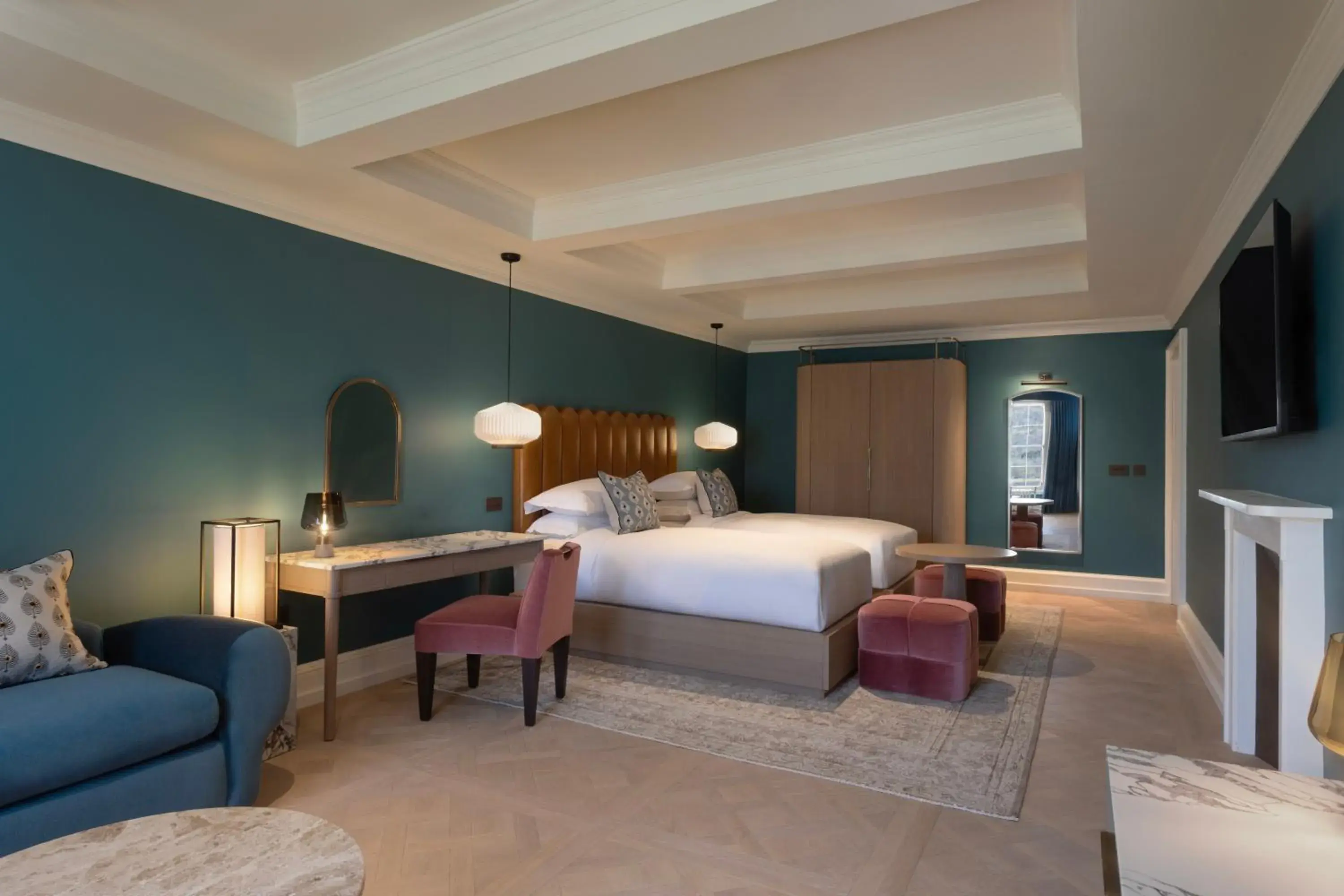 Bedroom, Bed in JA Mar Hall Scotland Bedroom, Bed in JA Mar Hall Scotland