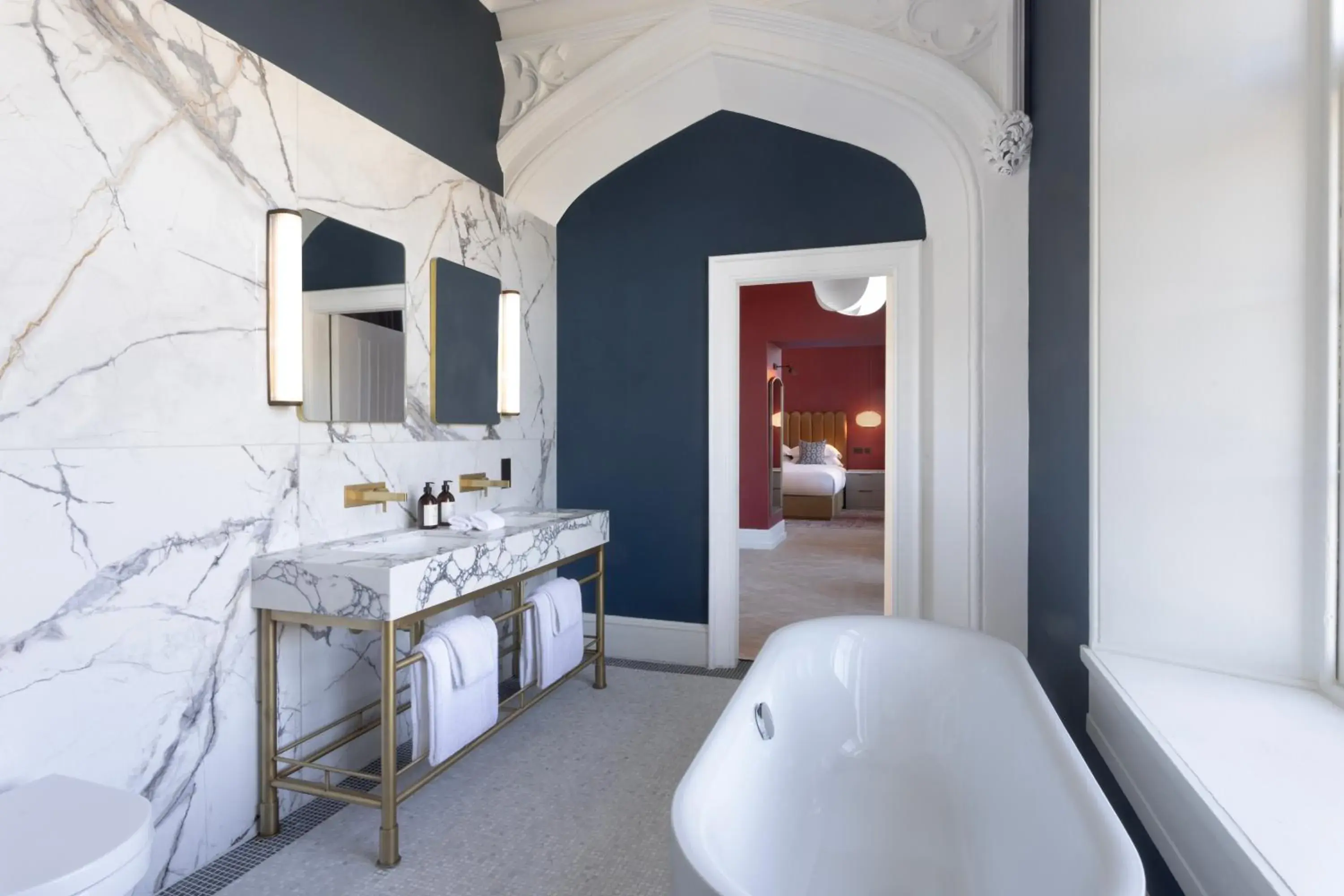 Bathroom in JA Mar Hall Scotland Bathroom in JA Mar Hall Scotland