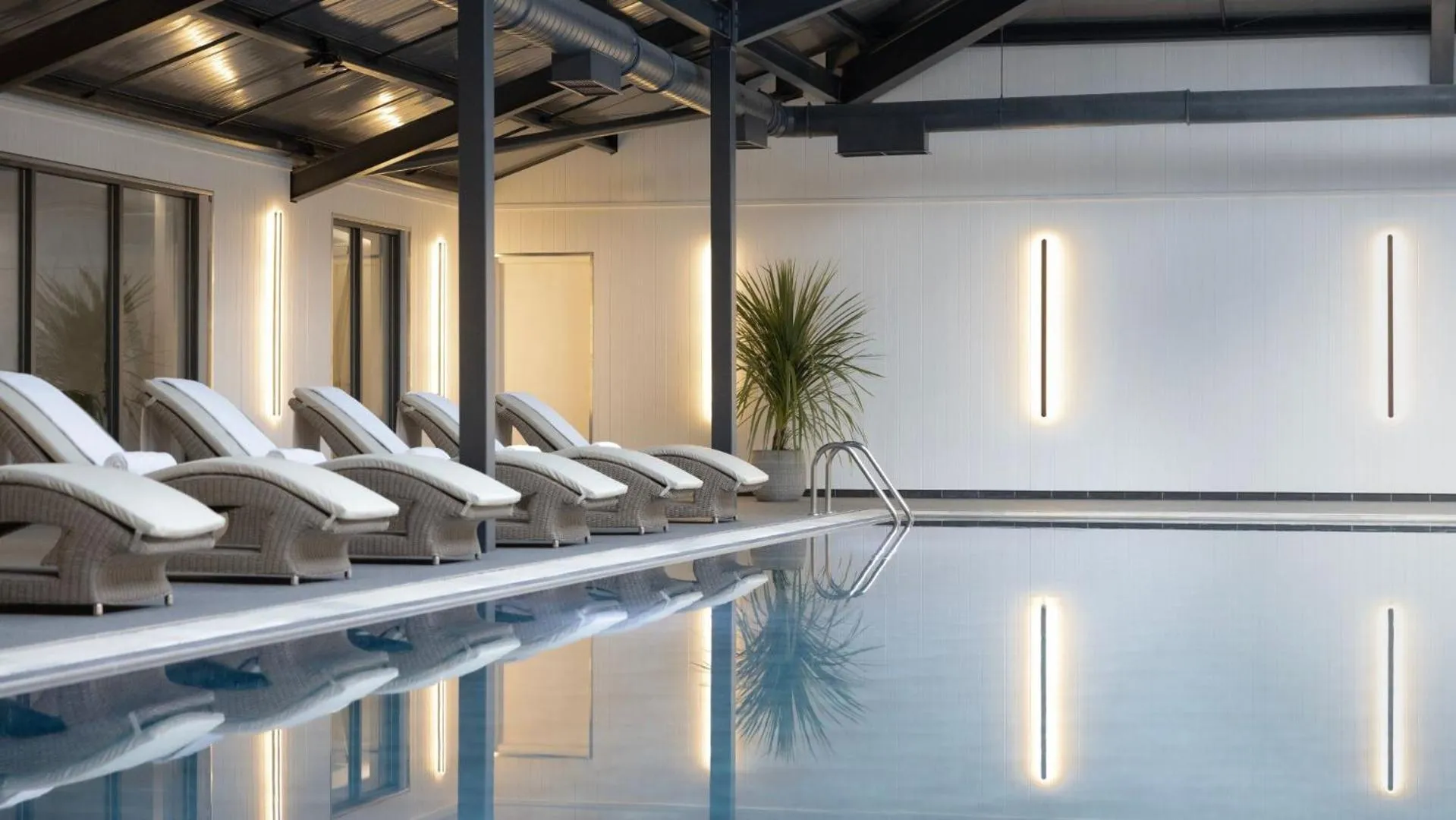 Swimming pool in JA Mar Hall Scotland