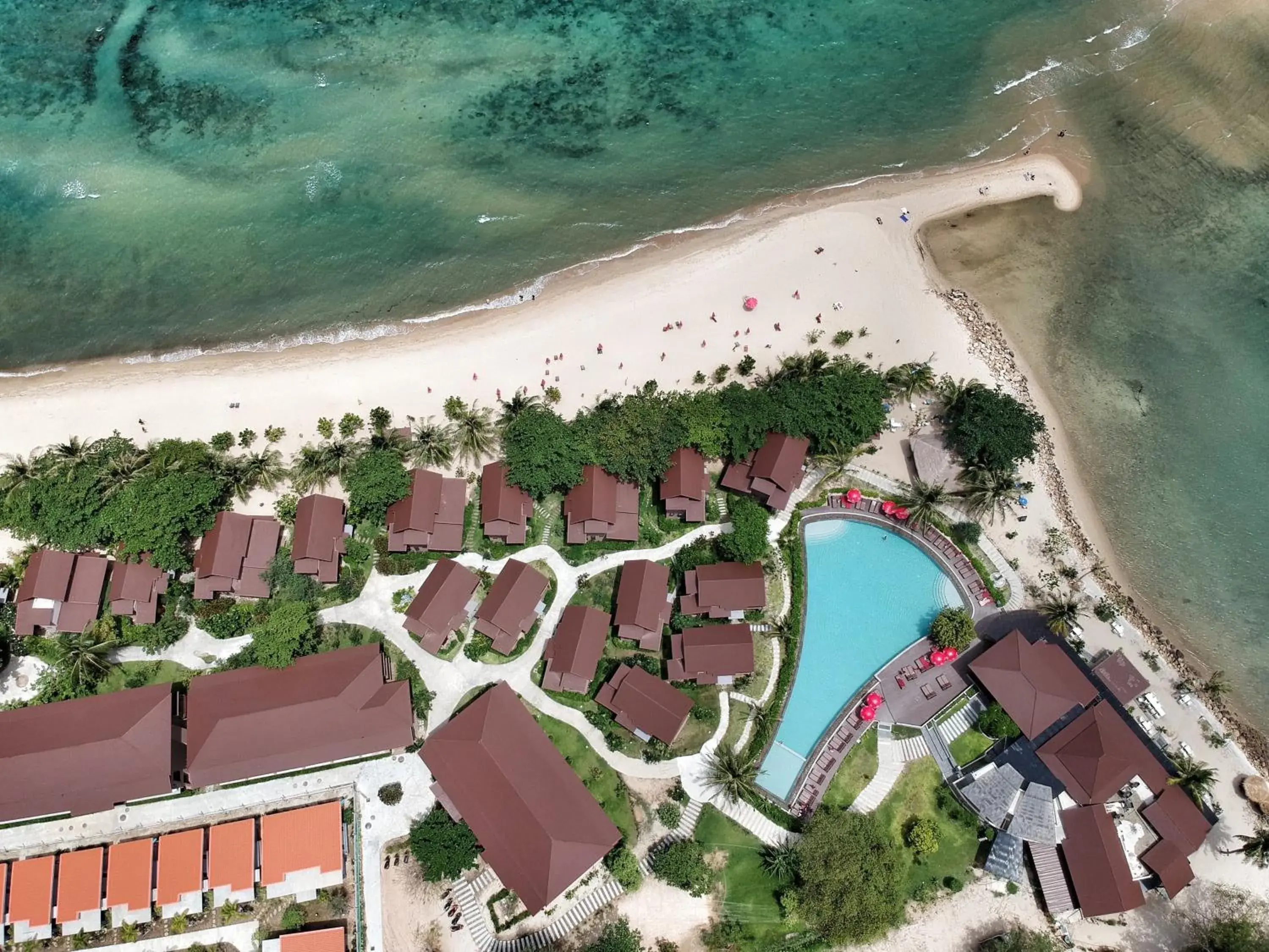 Bird's eye view in Koh Ma Beach Resort - SHA Extra Plus Bird's eye view in Koh Ma Beach Resort - SHA Extra Plus