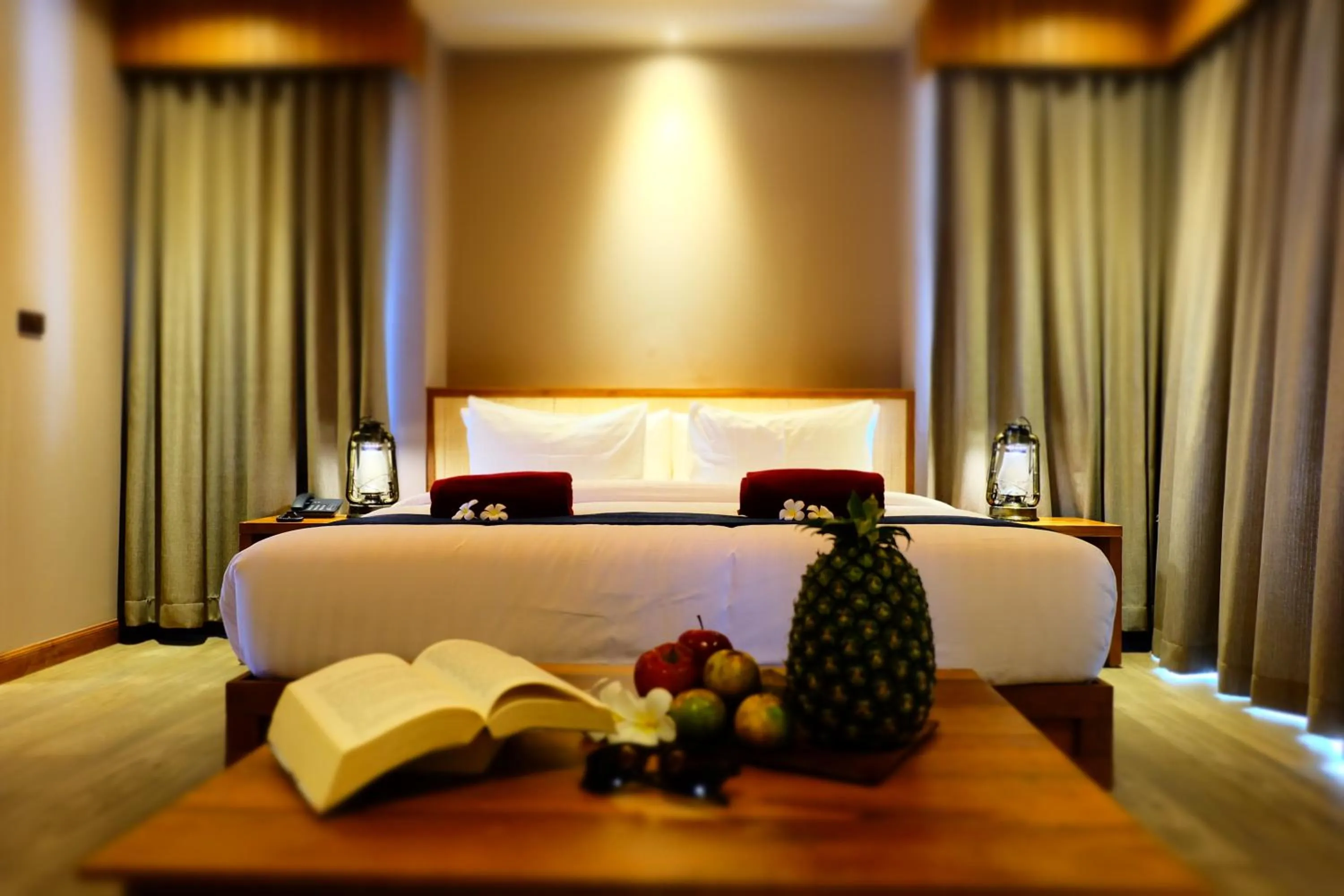 Bed in Koh Ma Beach Resort - SHA Extra Plus