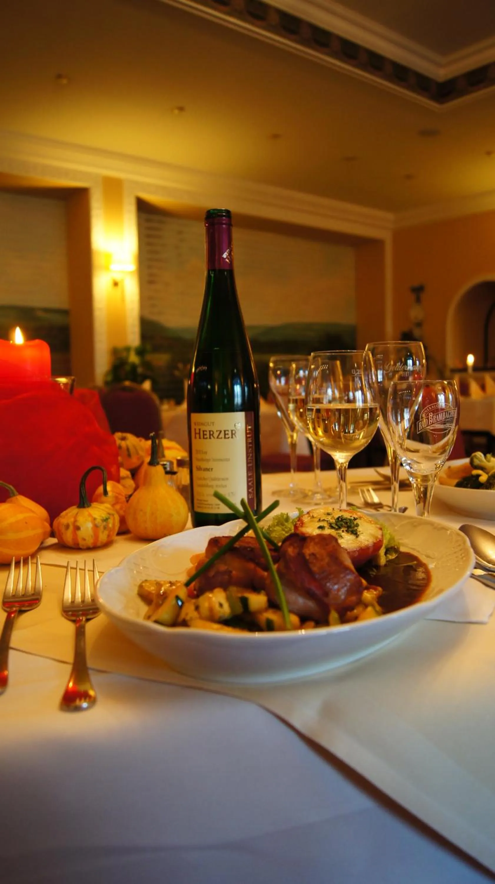 Dinner in Gastwirtschaft & Hotel Hallescher Anger