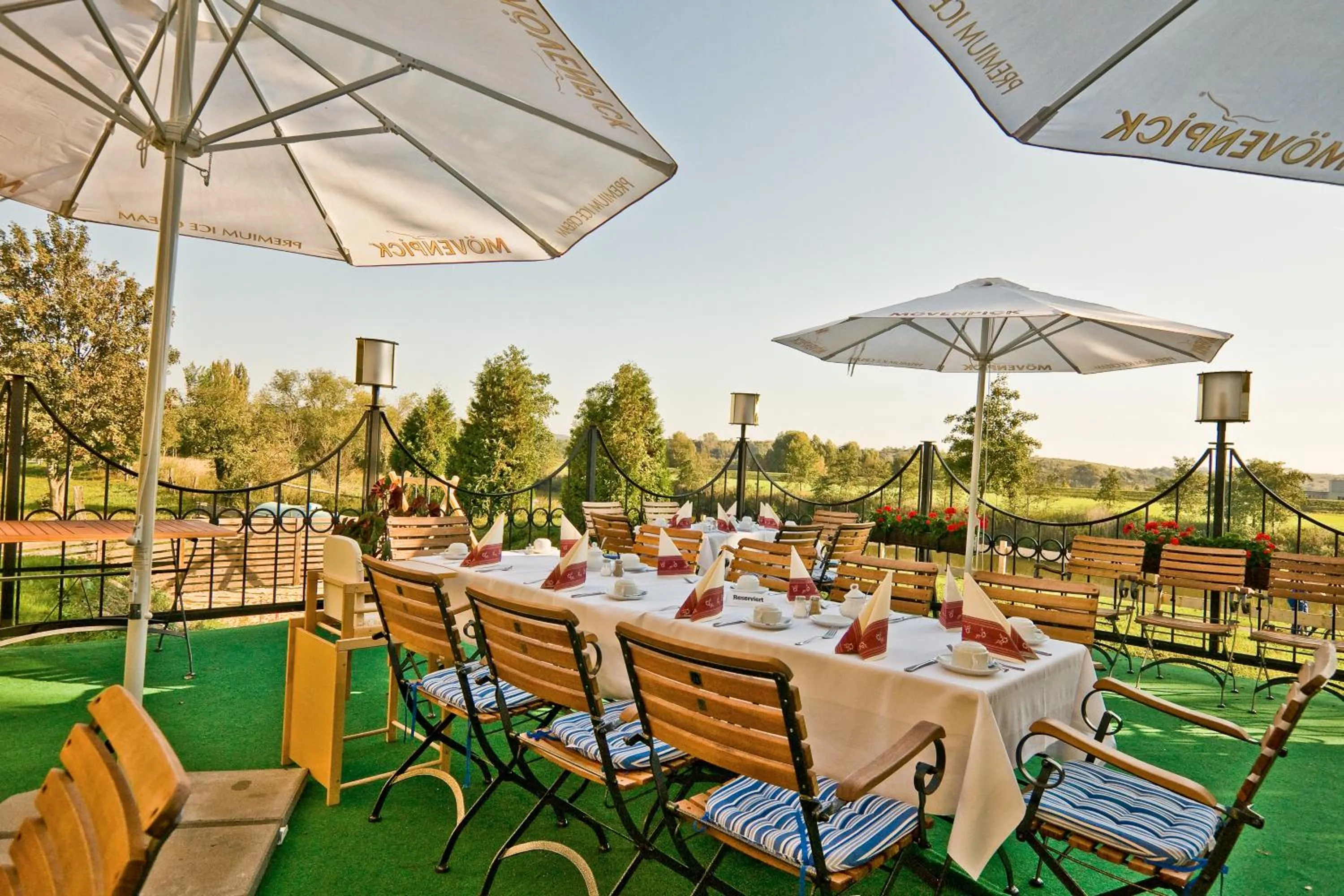 Garden in Gastwirtschaft & Hotel Hallescher Anger