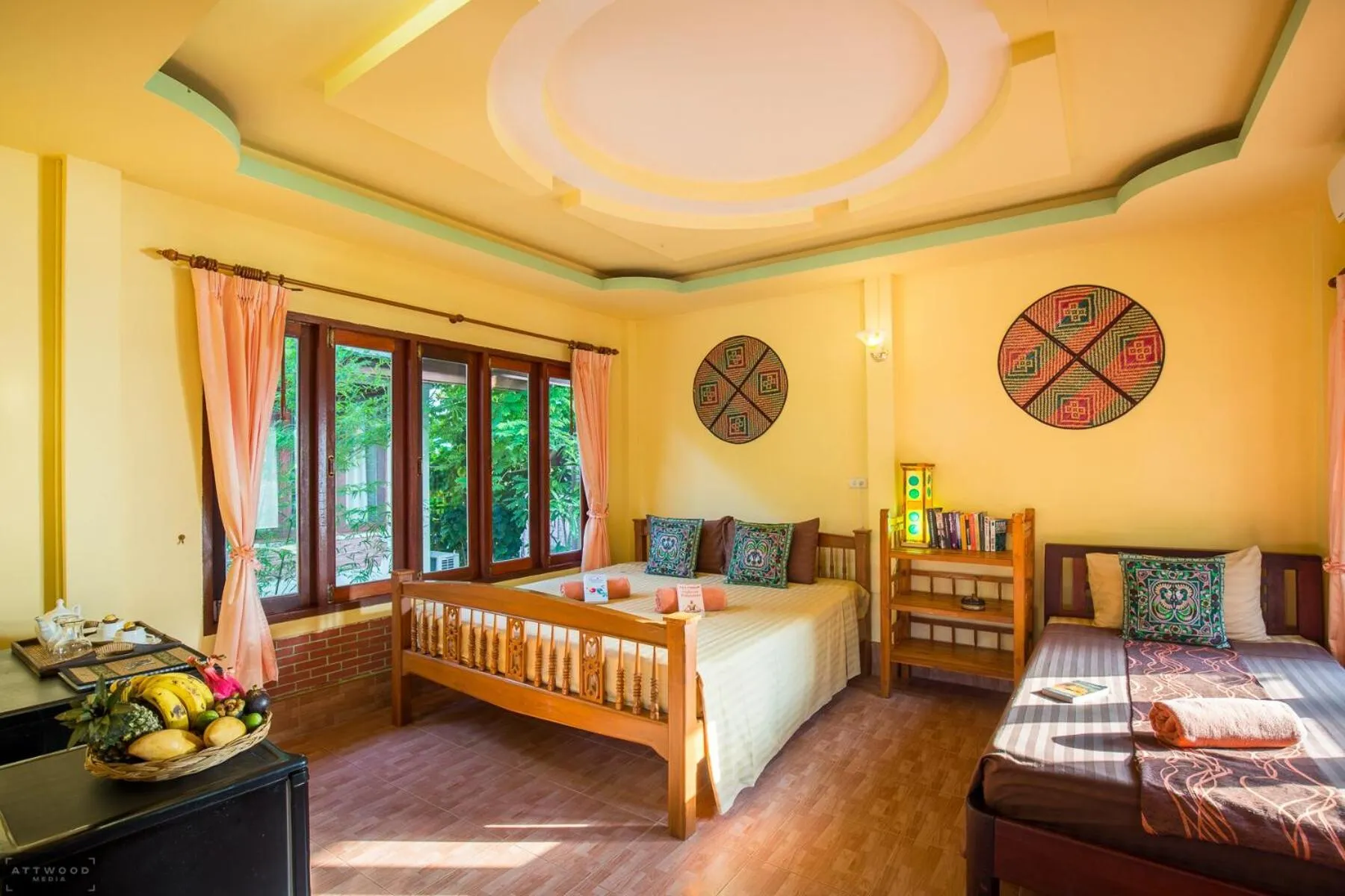 Bed in Seaboard Bungalow