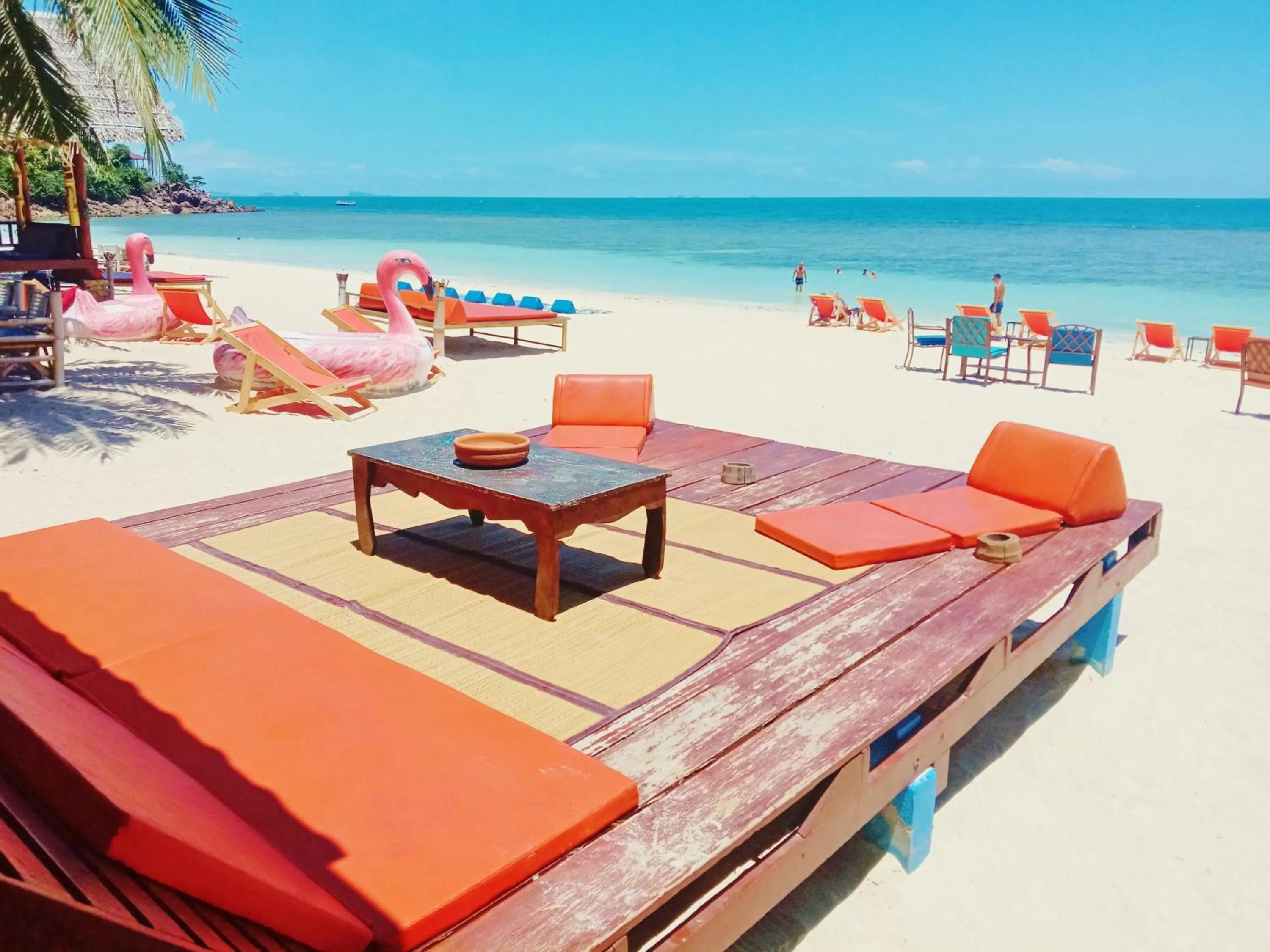 sunbed in Seaboard Bungalow