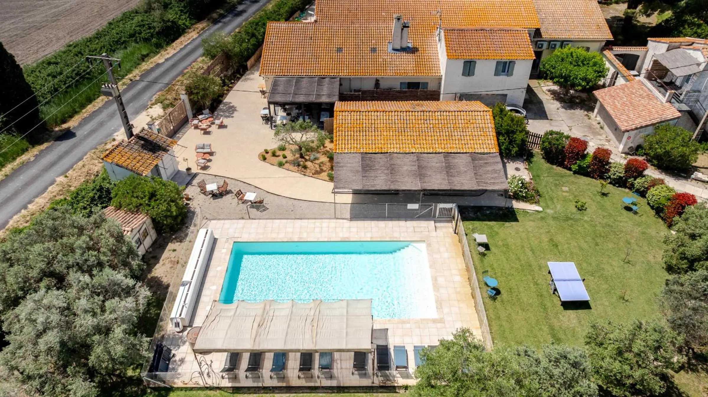 Property building in Logis Hotel des Granges