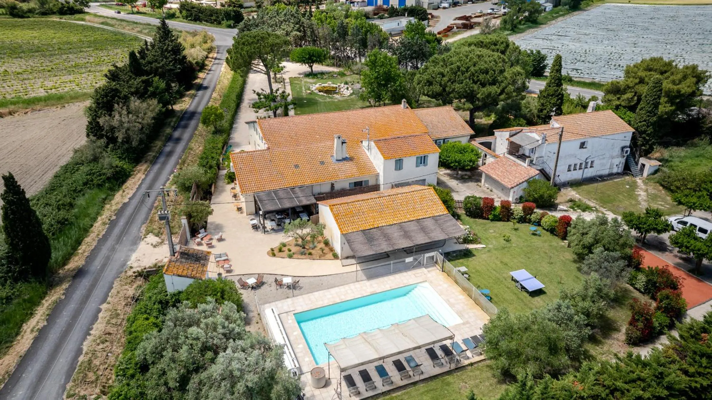 Property building in Logis Hotel des Granges