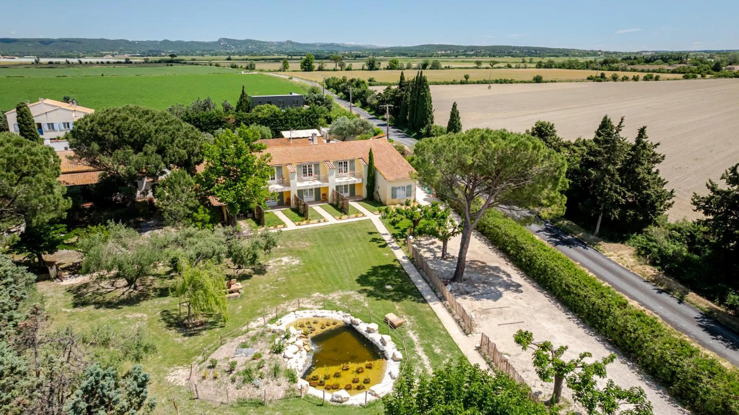 Property building in Logis Hotel des Granges