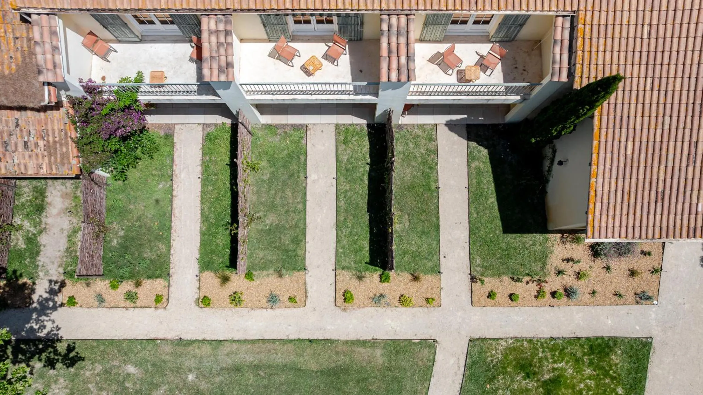 Property building in Logis Hotel des Granges