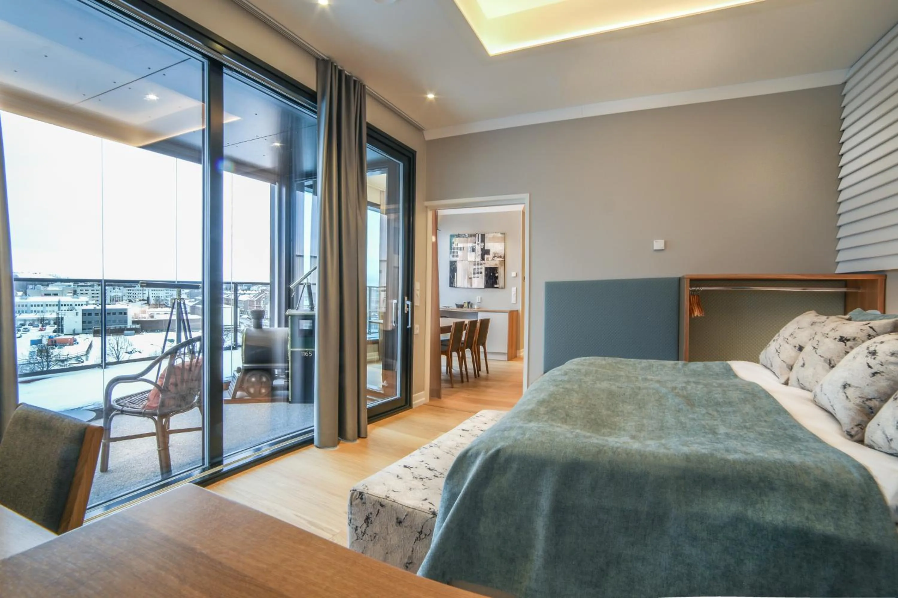 Bed in Hotelli-Ravintola Alma