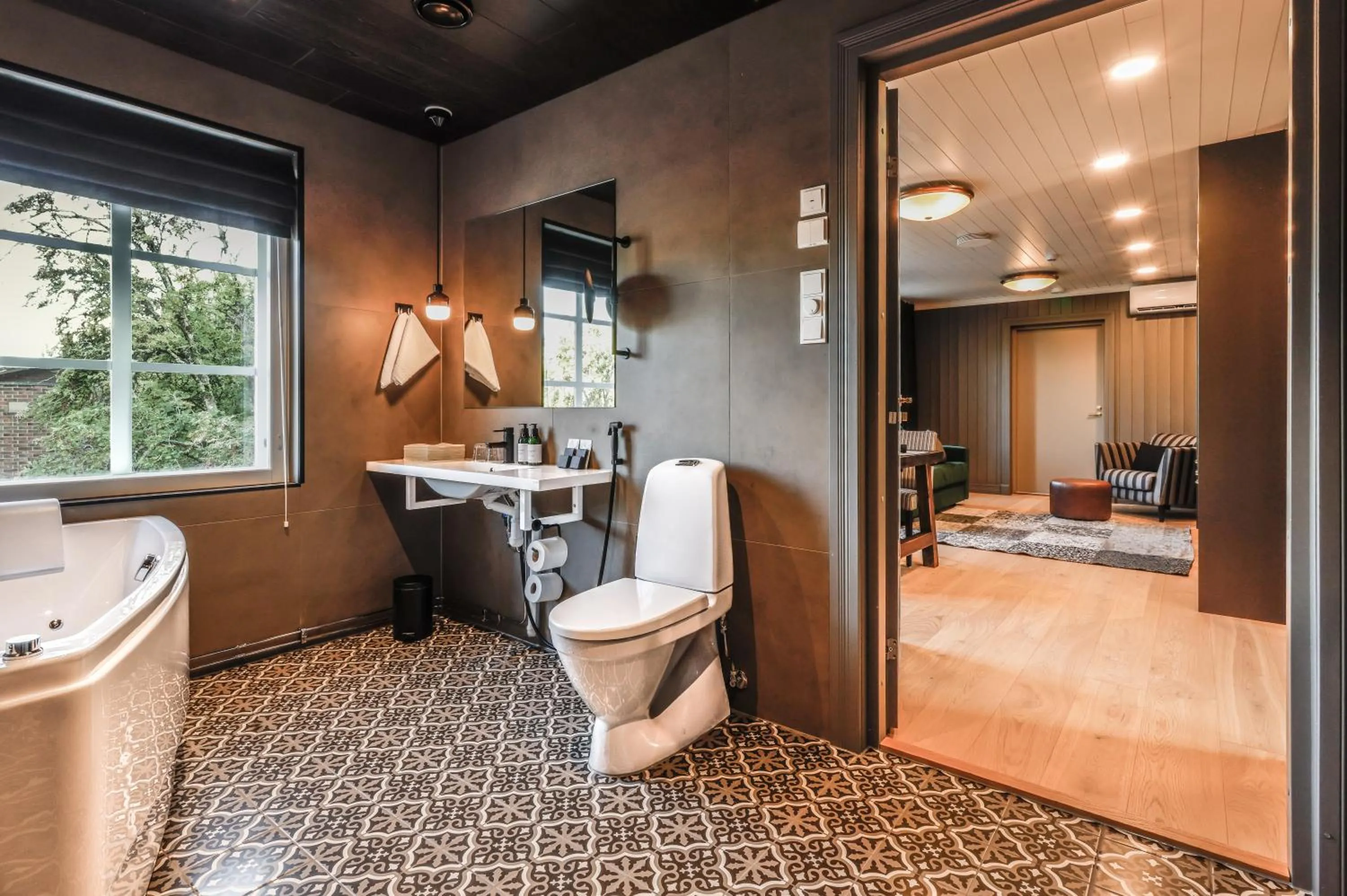 Bathroom in Hotelli-Ravintola Alma